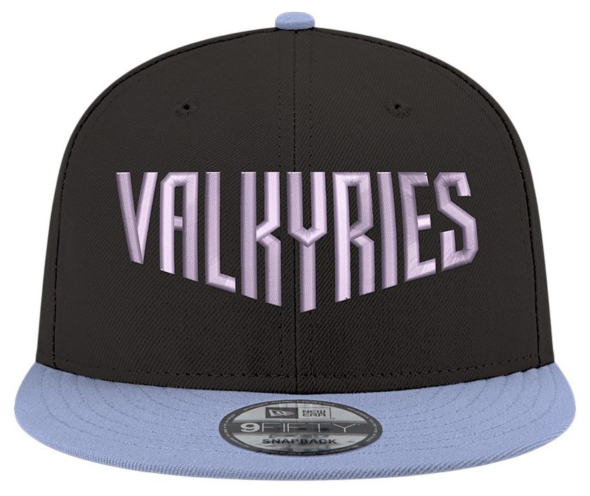 New Era Men's Golden State Valkyries Black Wordmark Rebel 9Fifty Adjustable Hat product image