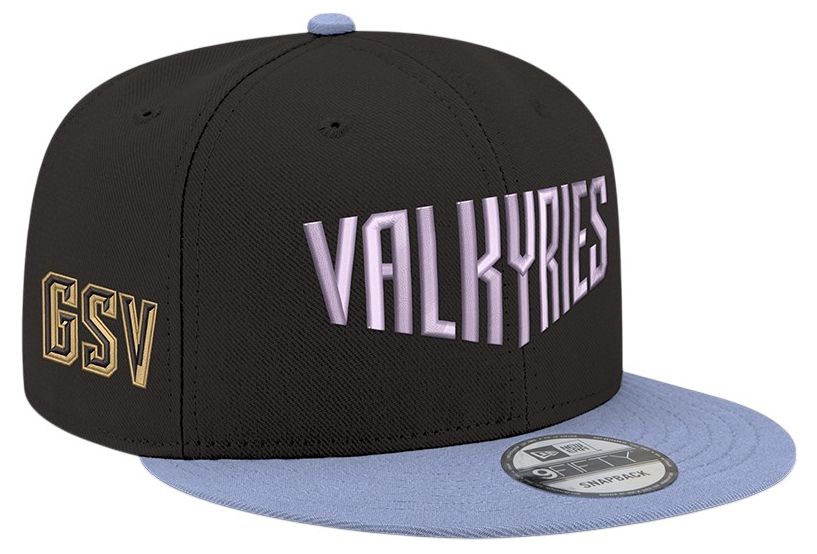 New Era Men's Golden State Valkyries Black Wordmark Rebel 9Fifty Adjustable Hat product image