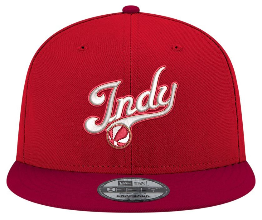 New Era Men's Indiana Fever Red Wordmark Rebel 9Fifty Adjustable Hat product image