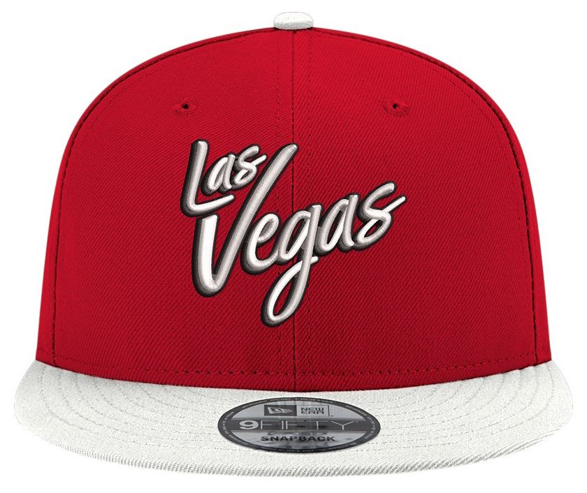 New Era Men's Las Vegas Aces Red Wordmark Rebel 9Fifty Adjustable Hat product image