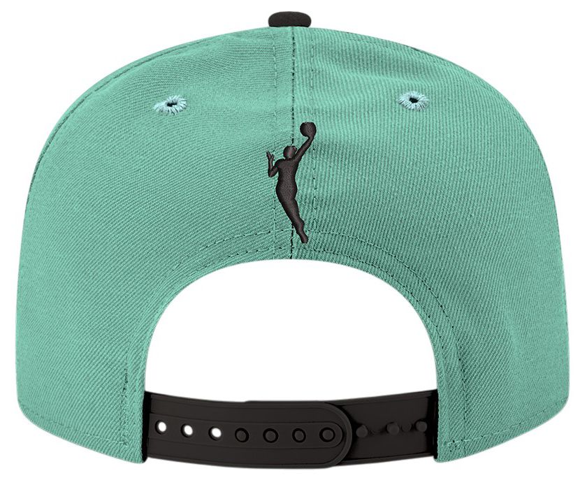 New Era Men's New York Liberty Teal Wordmark Rebel 9Fifty Adjustable Hat product image