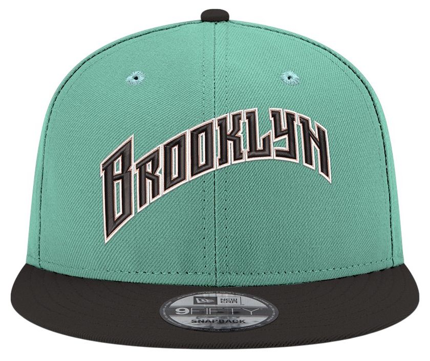 New Era Men's New York Liberty Teal Wordmark Rebel 9Fifty Adjustable Hat product image