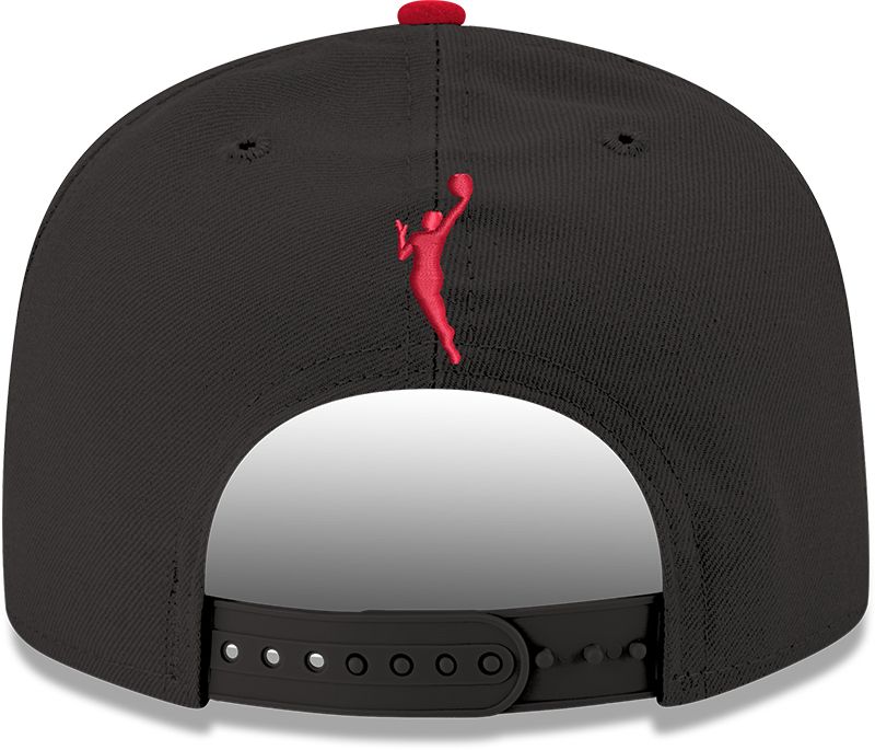 New Era Adult Portland Fire Black Wordmark Rebel 9Fifty Adjustable Hat product image