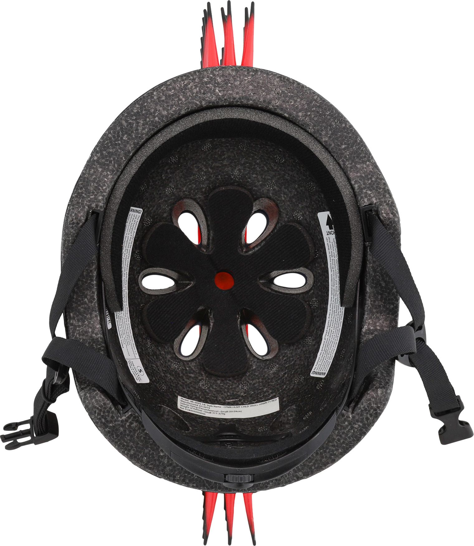 Raskullz Youth Skull Hawk Fit System Bike Helmet product image