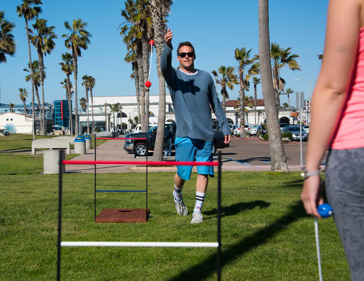 Sport Squad Corn Hole and Ladder Set product image