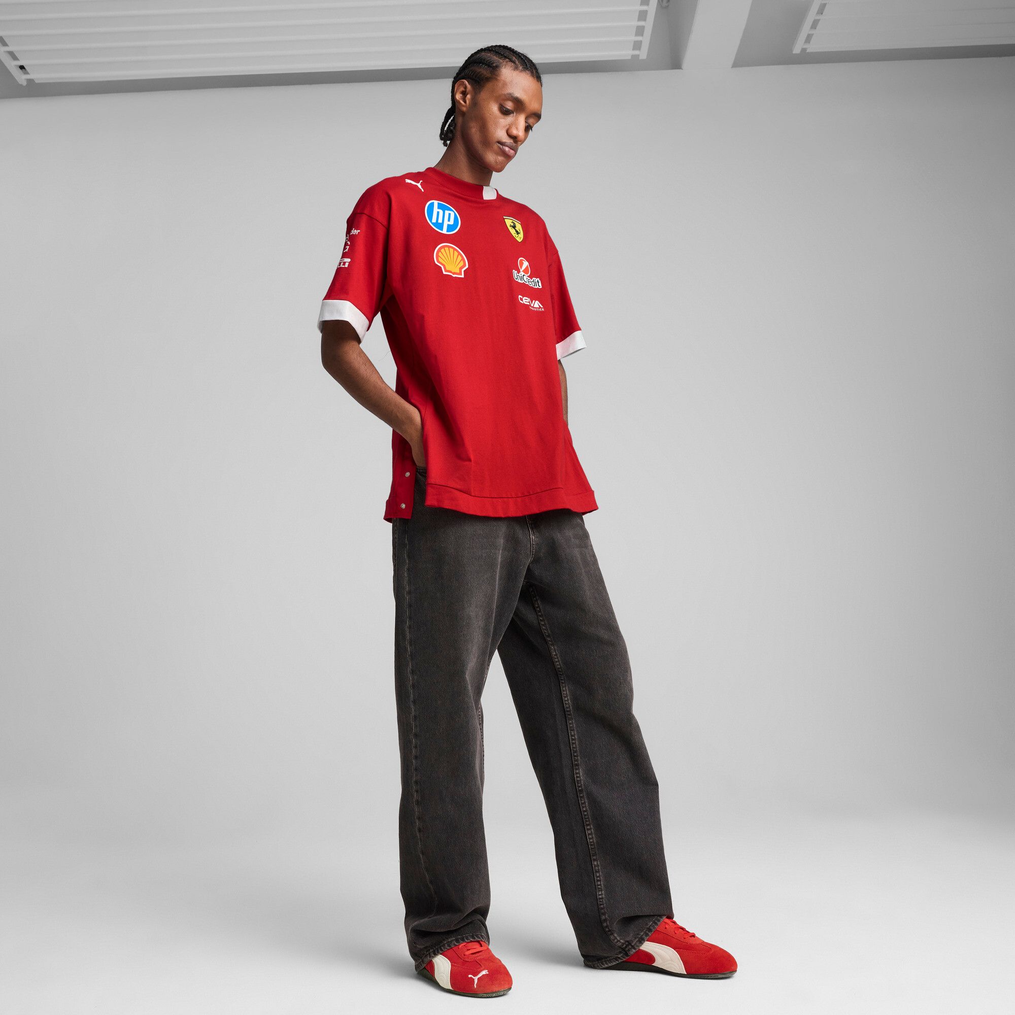PUMA Men's F1 Ferrari Red Drivers T-Shirt product image
