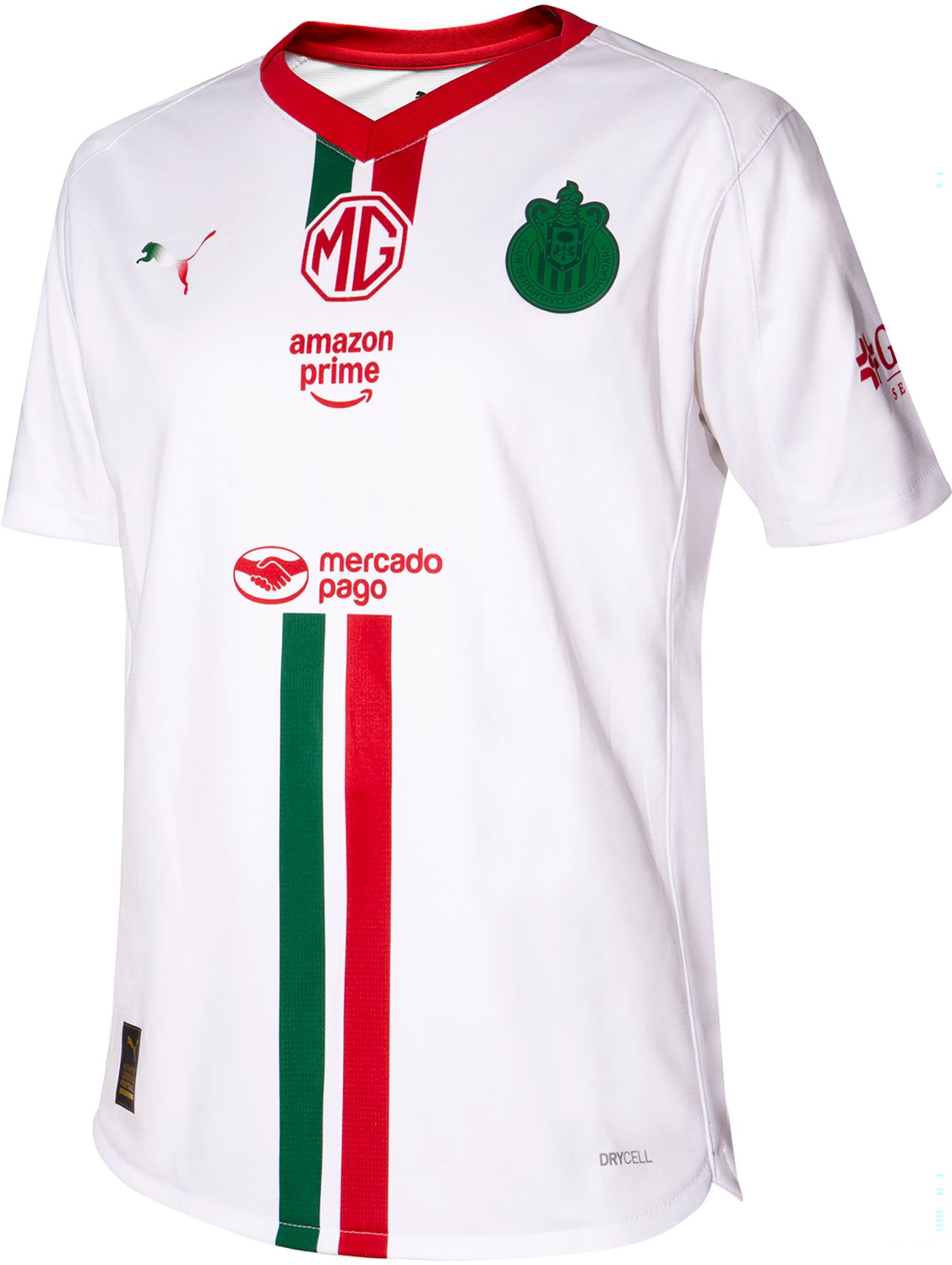 PUMA Youth Chivas Guadalajara 2025 White Away Replica Jersey product image
