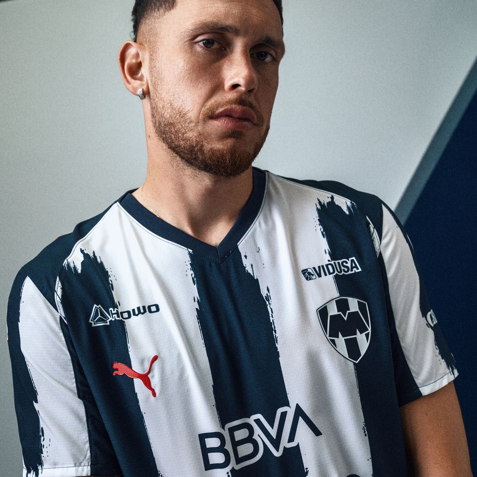 PUMA Adult CF Monterrey 2025-26 Navy Home Replica Jersey product image