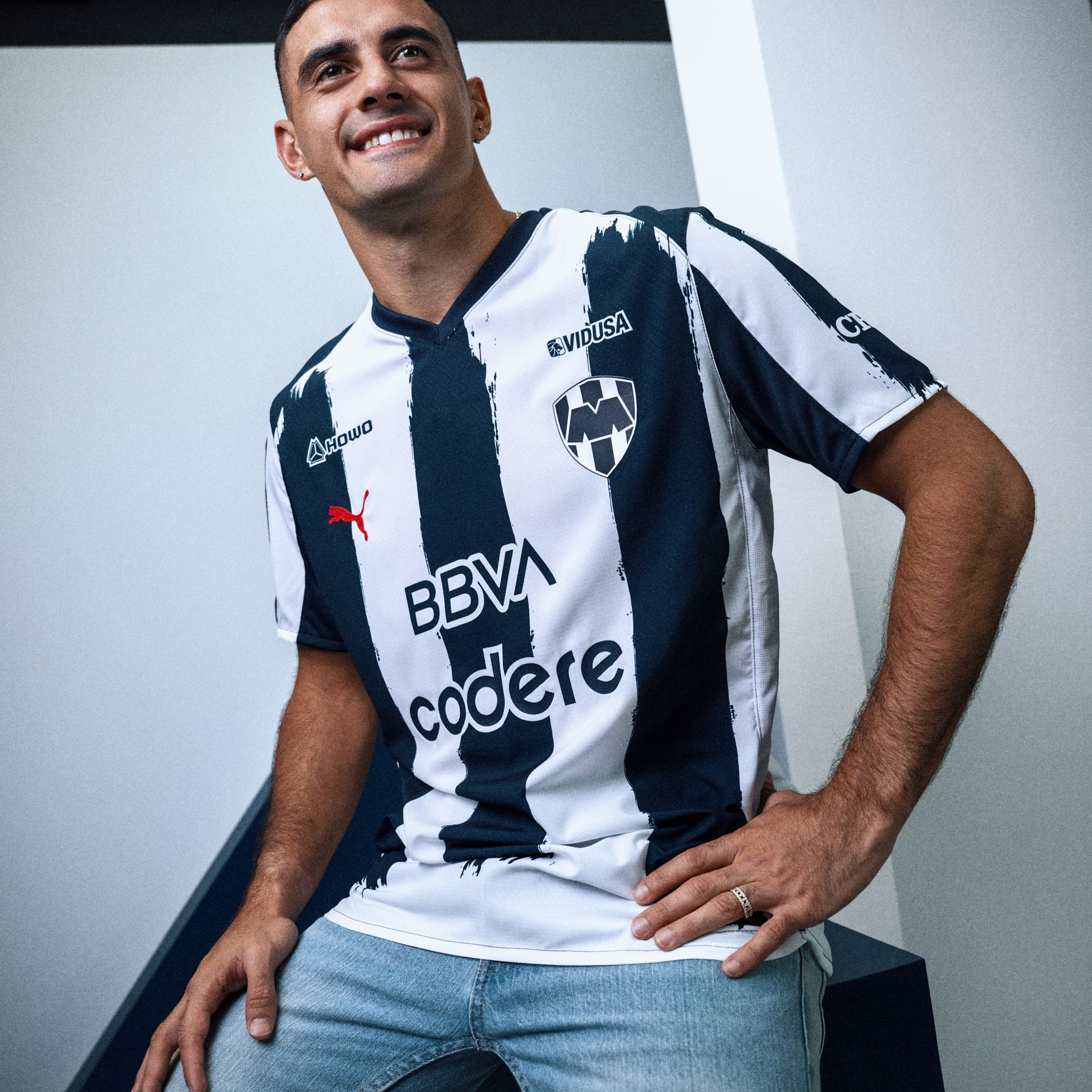 PUMA Adult CF Monterrey 2025-26 Navy Home Replica Jersey product image