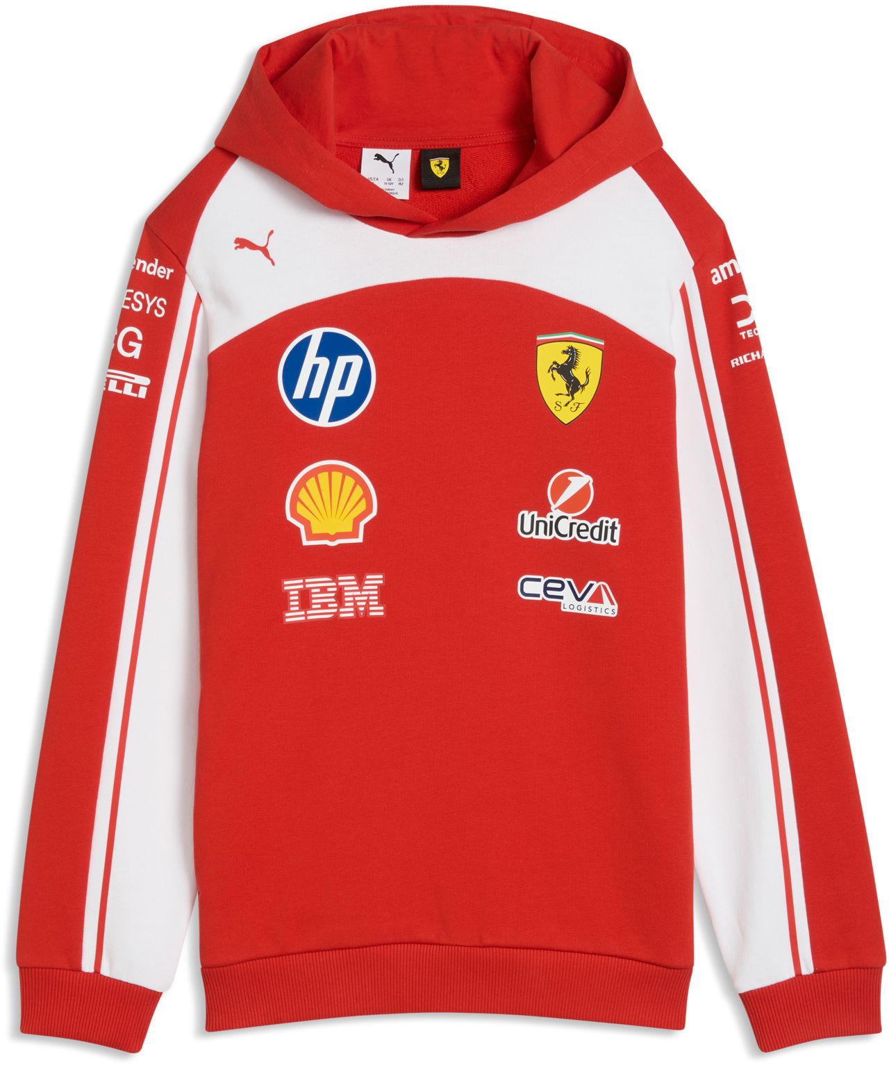 PUMA Youth F1 Ferrari Red Pullover Hoodie product image