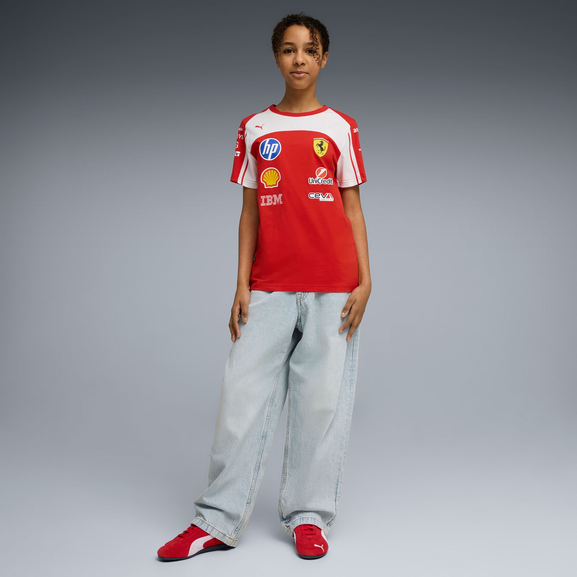 PUMA Youth F1 Ferrari Red T-Shirt product image