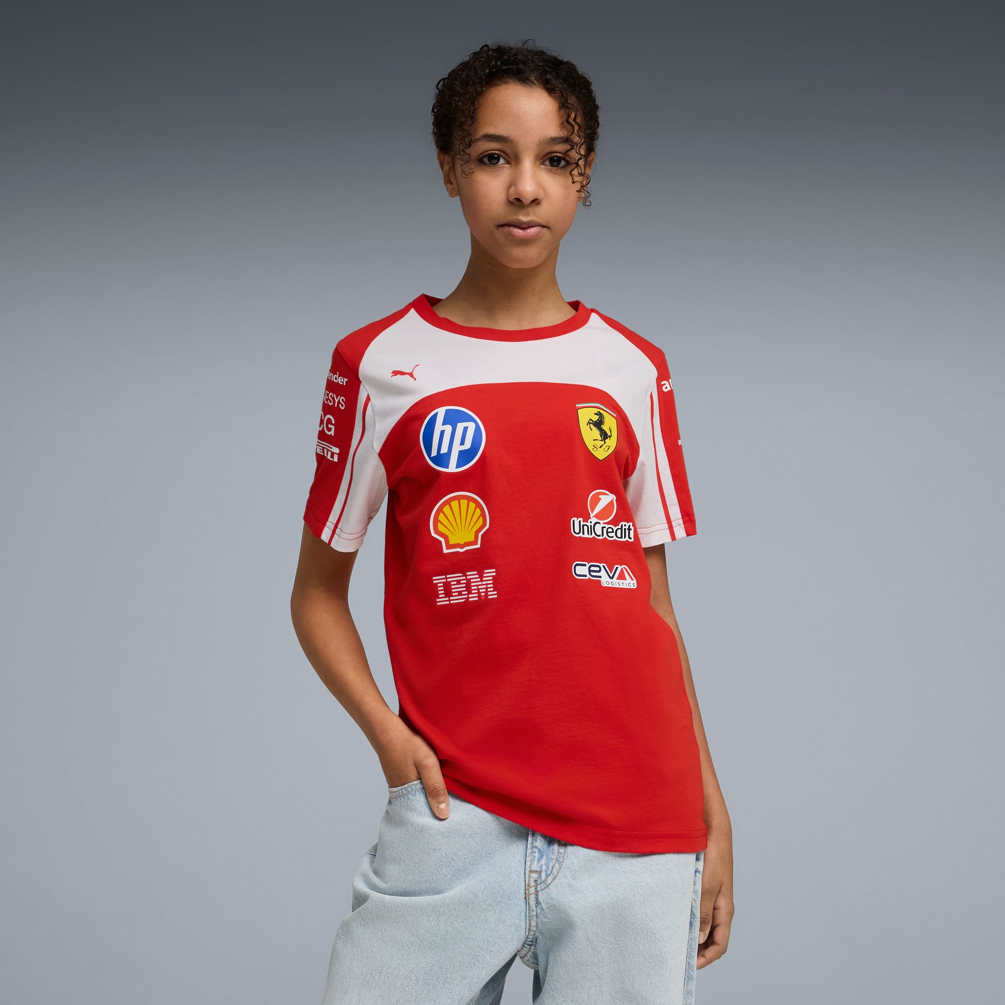 PUMA Youth F1 Ferrari Red T-Shirt product image