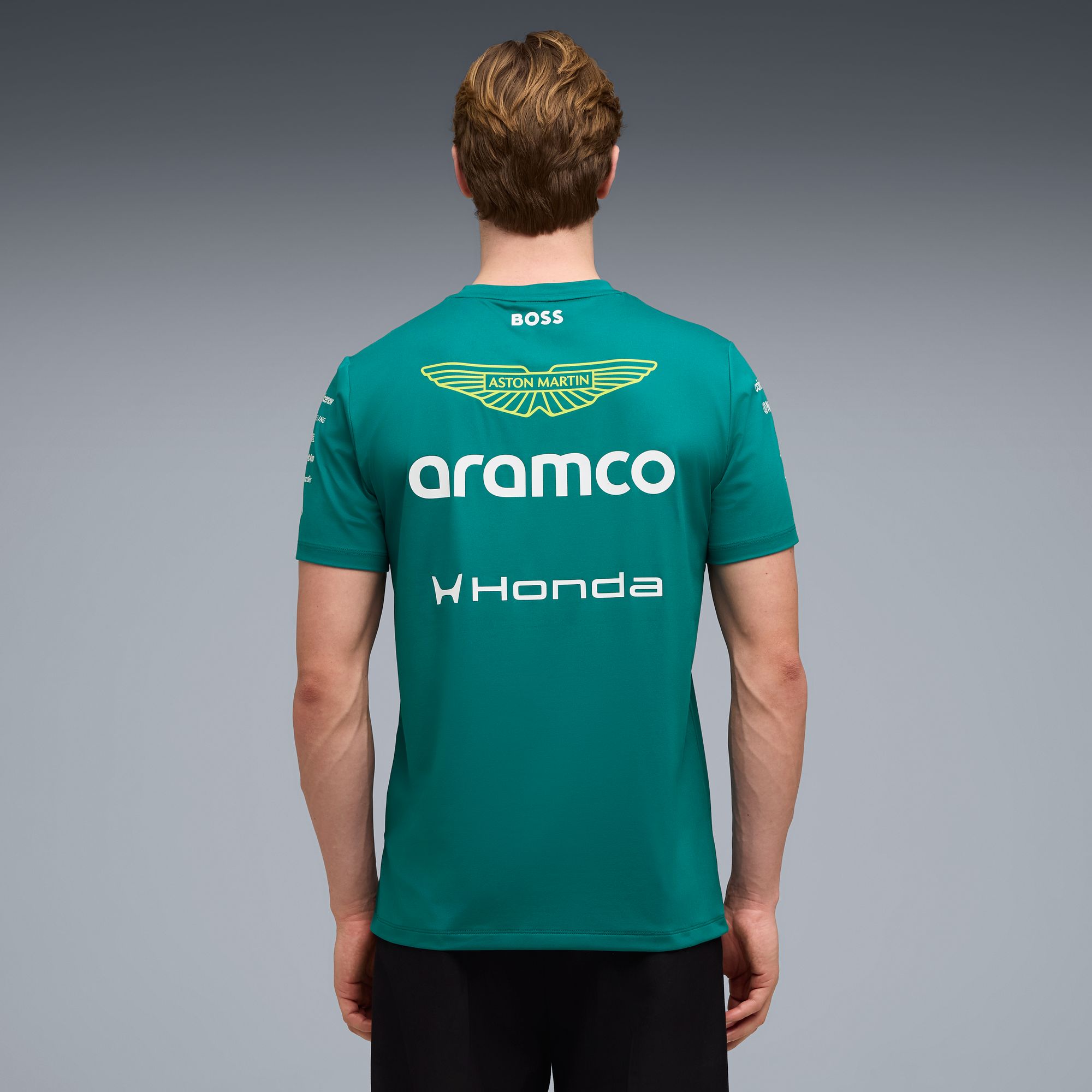 PUMA Adult F1 Aston Martin Green Team T-Shirt product image