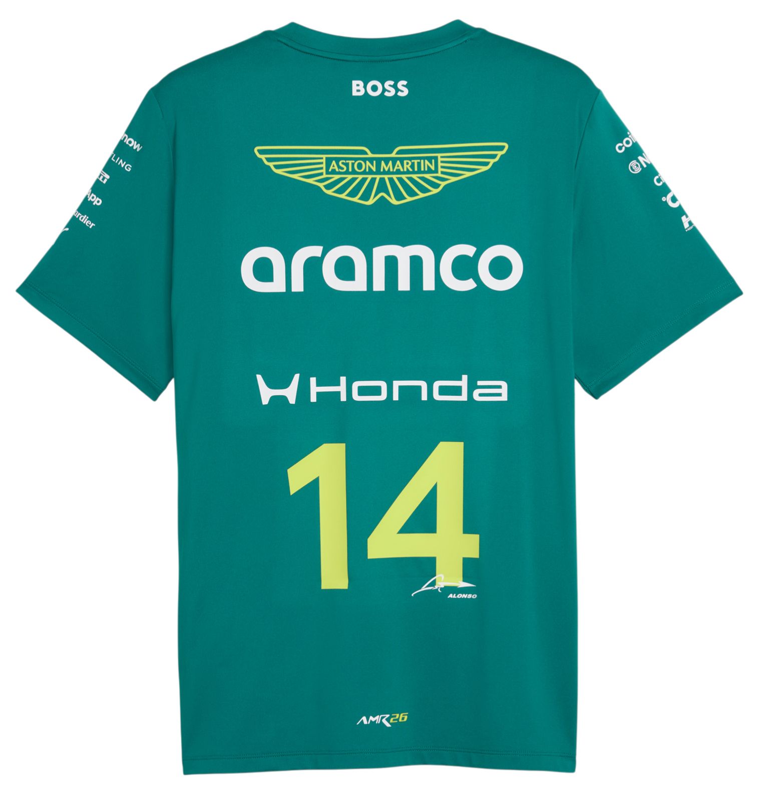 PUMA Men's F1 Ashton Martin Green Team T-Shirt product image