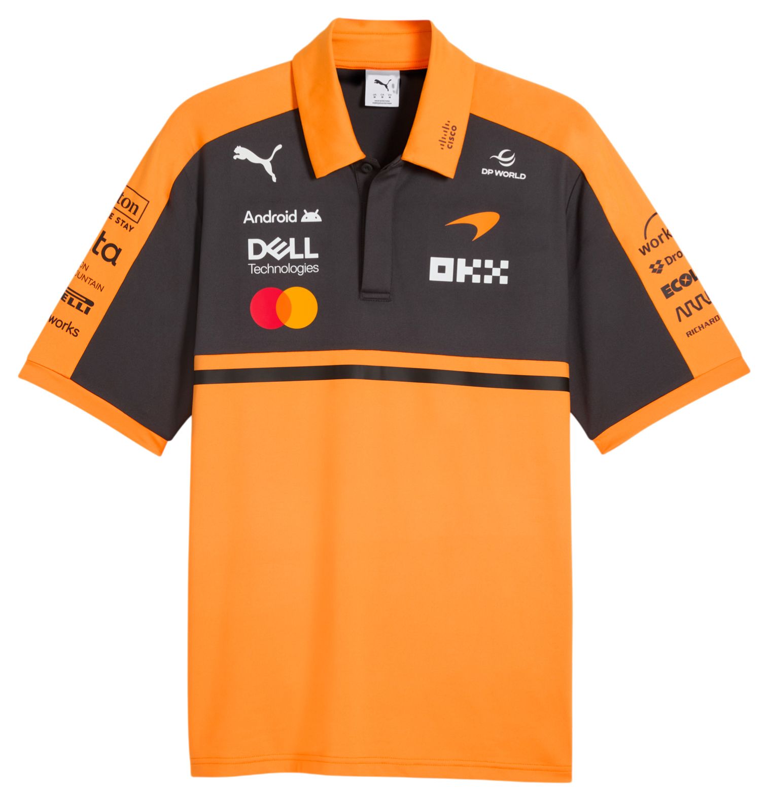 PUMA Men's F1 McLaren Orange Replica Polo product image