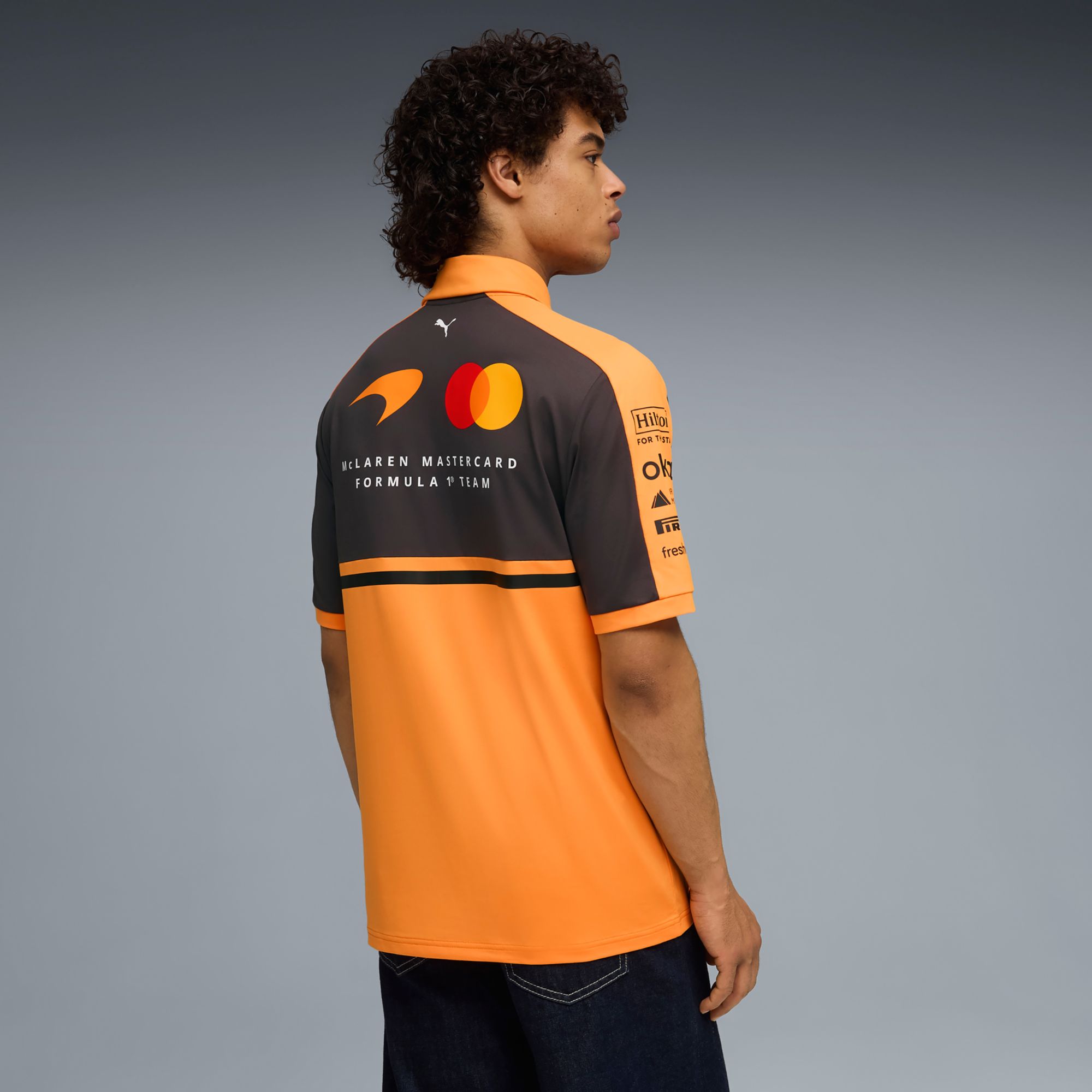 PUMA Men's F1 McLaren Orange Replica Polo product image