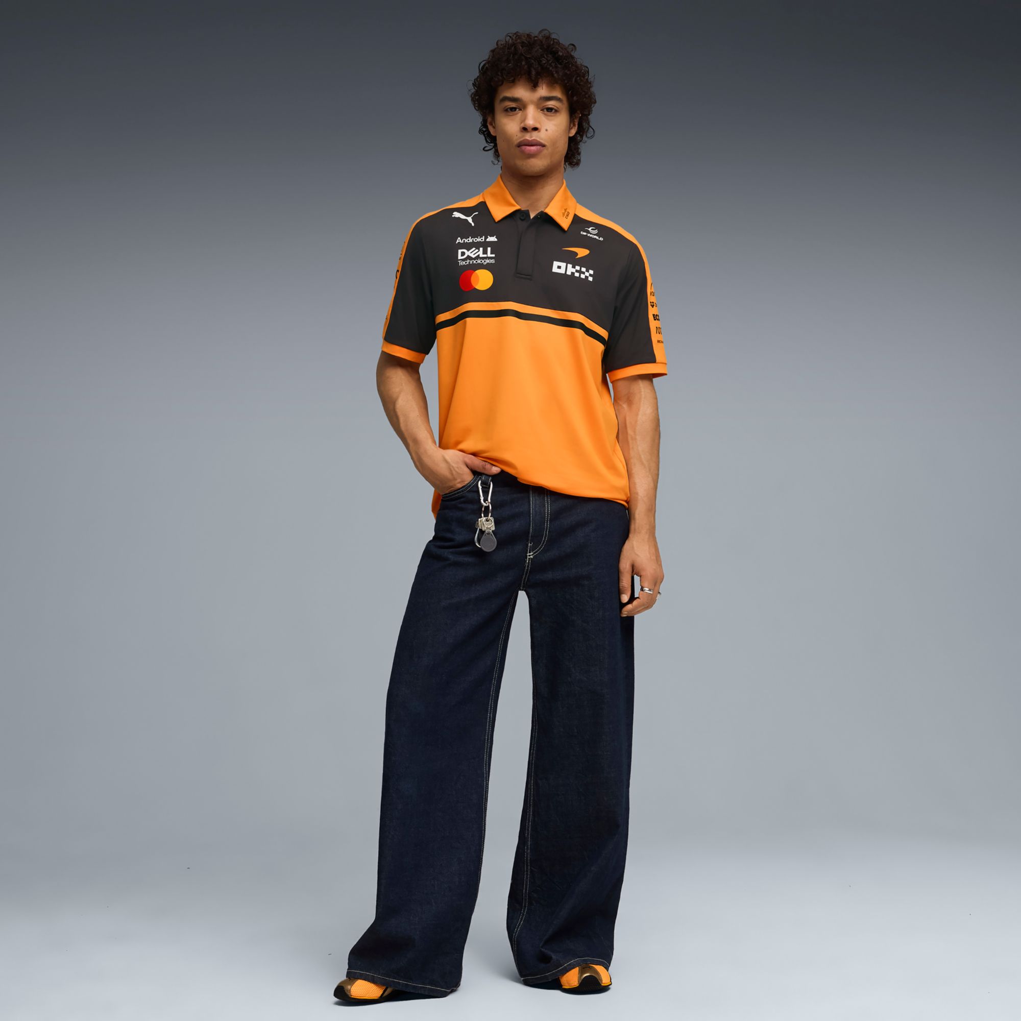 PUMA Men's F1 McLaren Orange Replica Polo product image