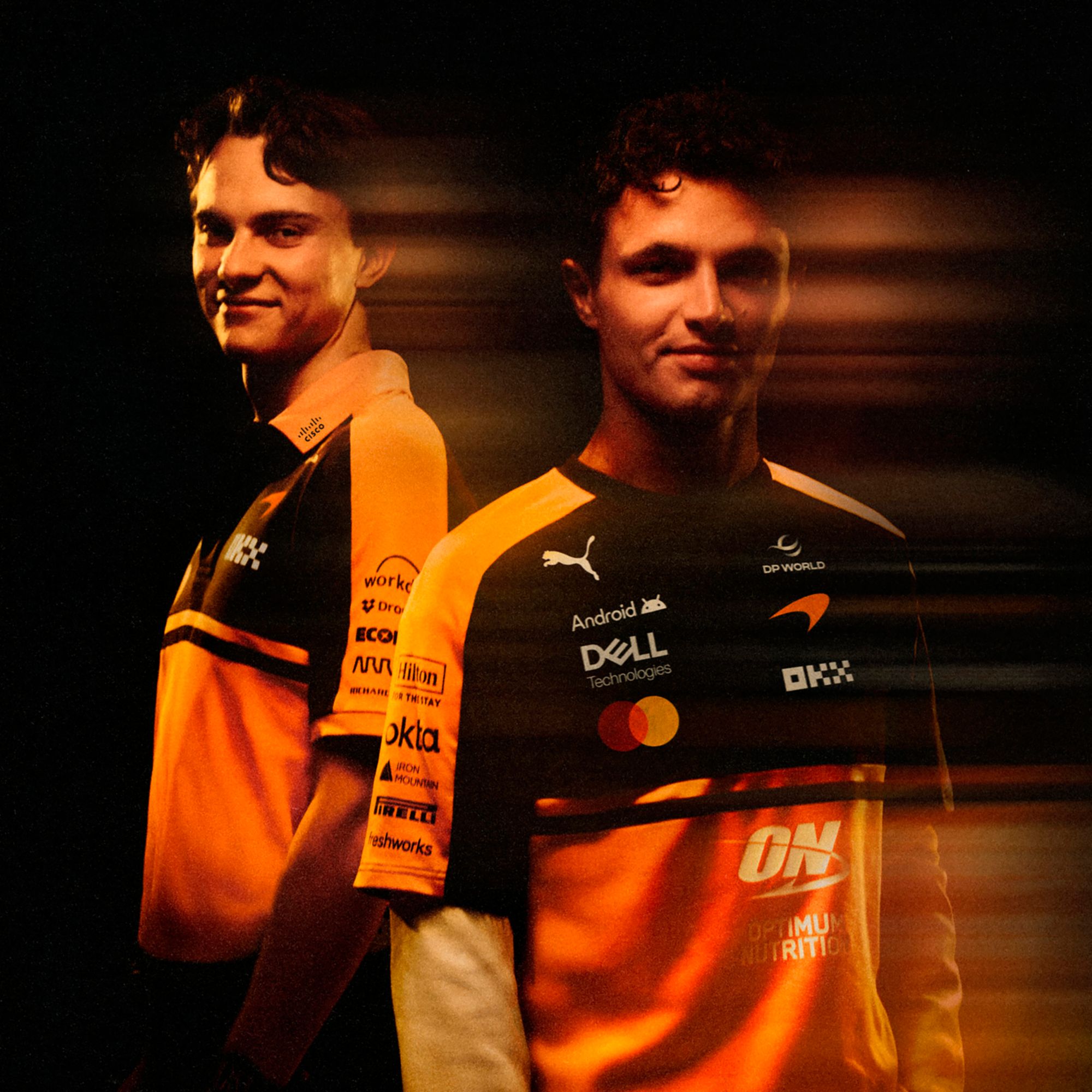 PUMA Men's F1 McLaren Orange Replica T-Shirt product image