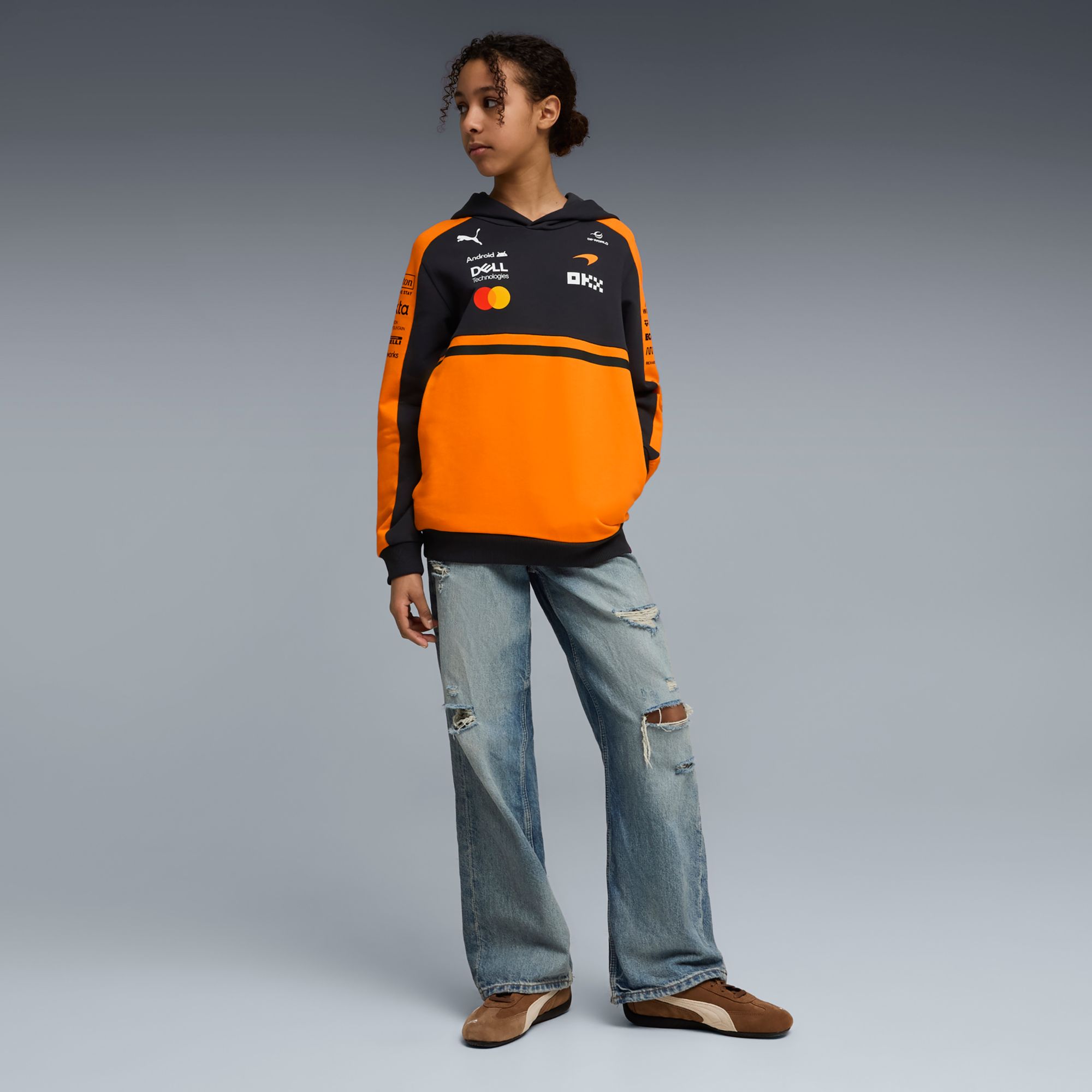 PUMA Youth F1 McLaren Orange Pullover Hoodie product image