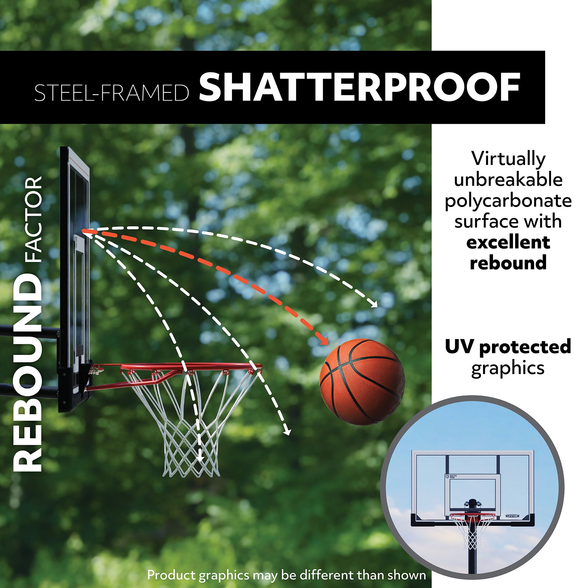 Lifetime 54” Portable Basketball Hoop product image