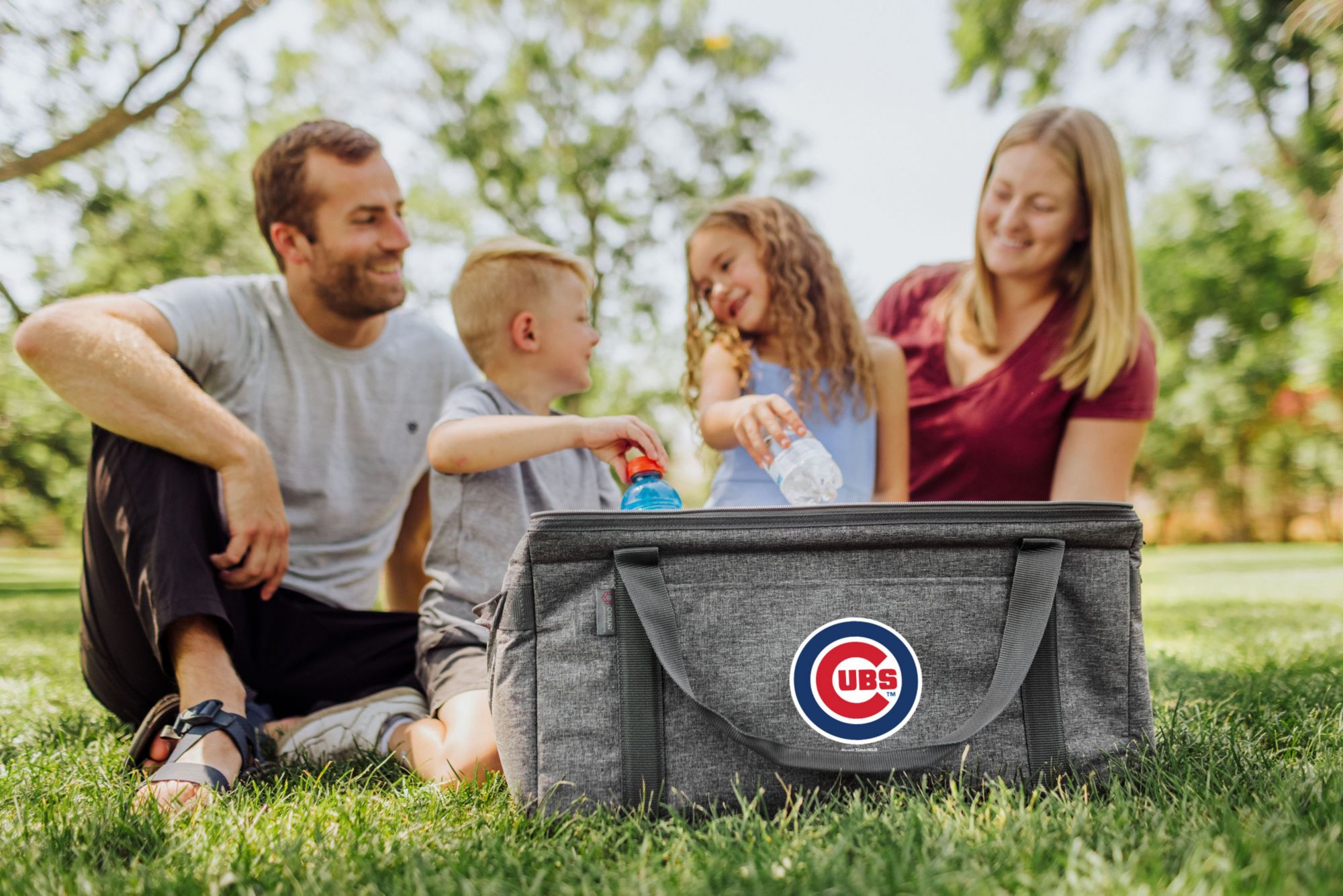 Picnic Time Chicago Cubs 64 Can Collapsible Cooler product image