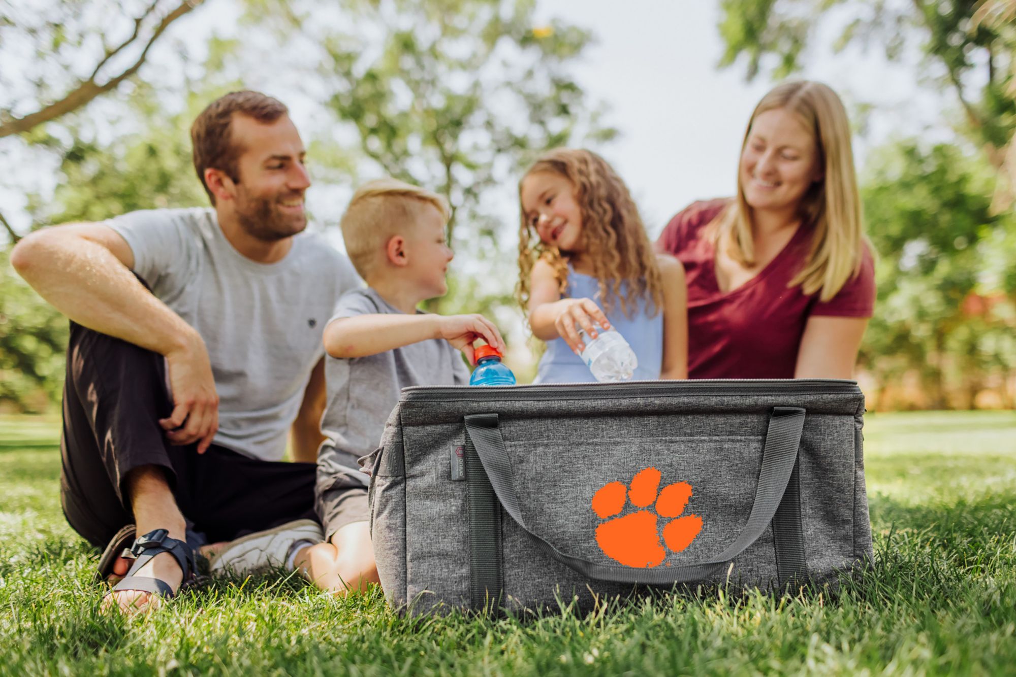Picnic Time Clemson Tigers 64-Can Collapsible Cooler product image