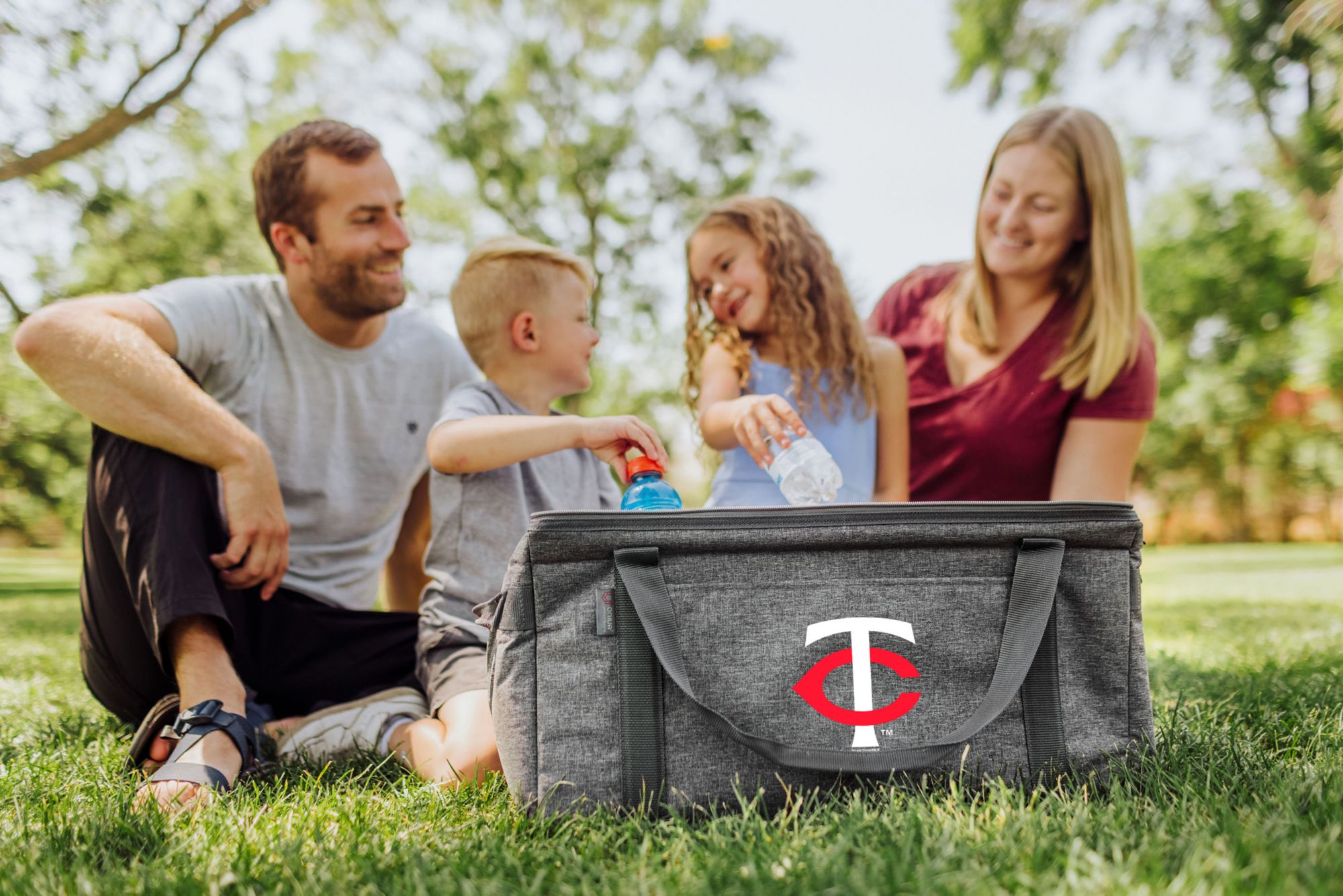 Picnic Time Minnesota Twins 64 Can Collapsible Cooler product image