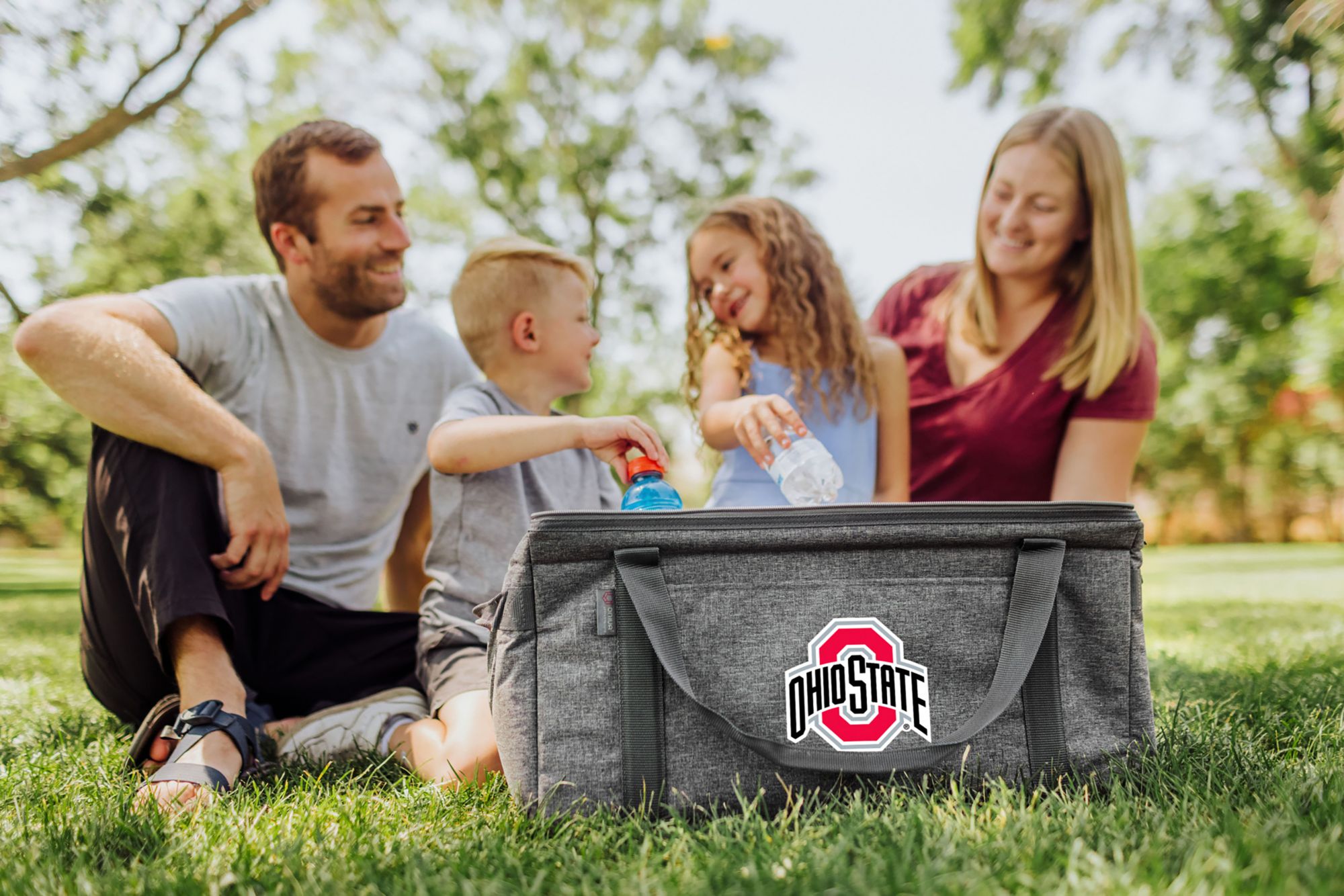 Picnic Time Ohio State Buckeyes 64-Can Collapsible Cooler product image