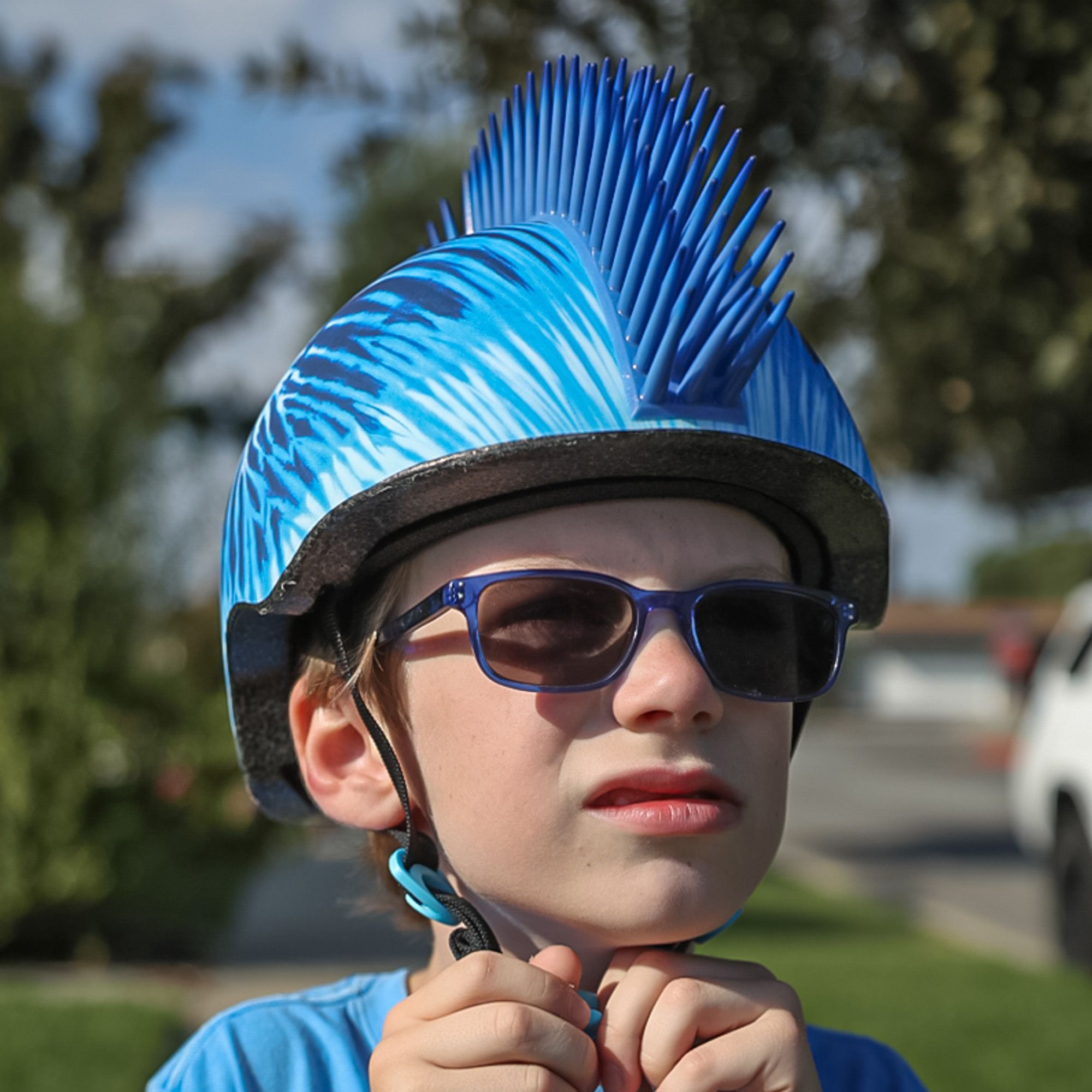Raskullz Youth Tie Dye Bike Helmet product image