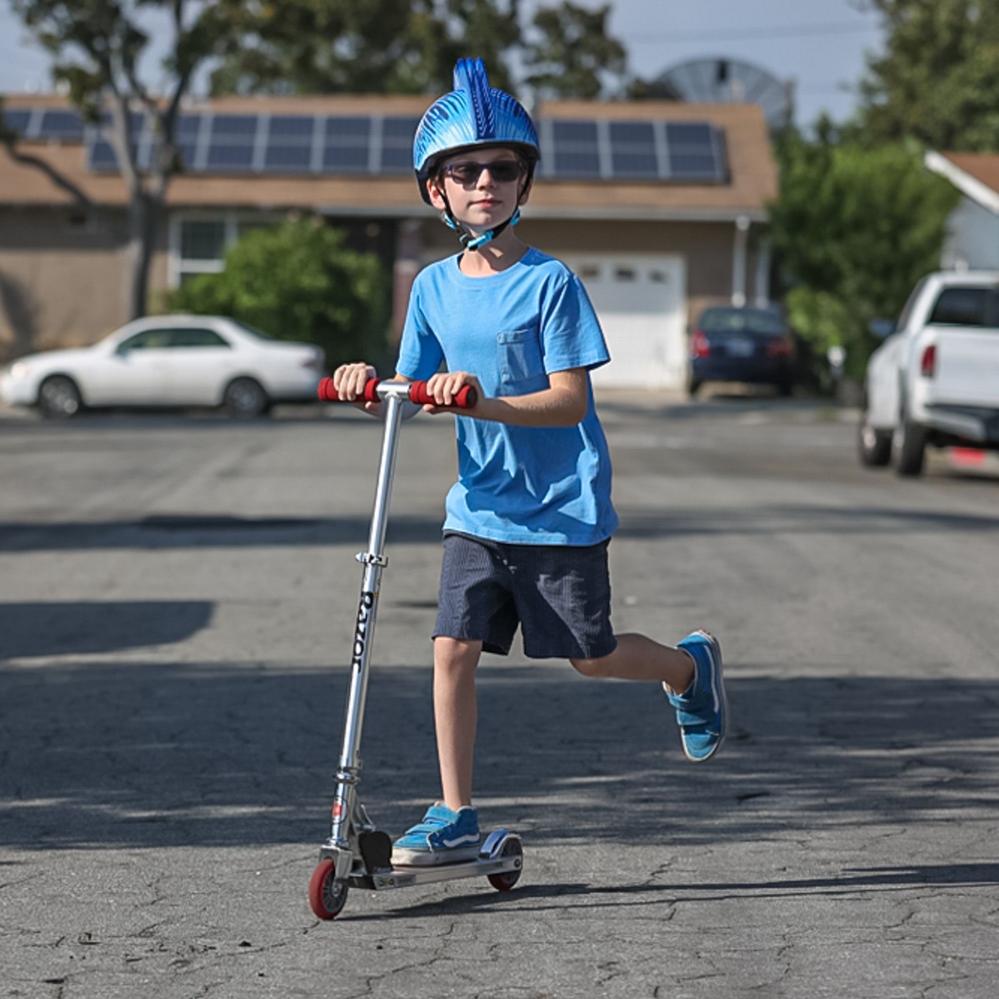 Raskullz Youth Tie Dye Bike Helmet product image