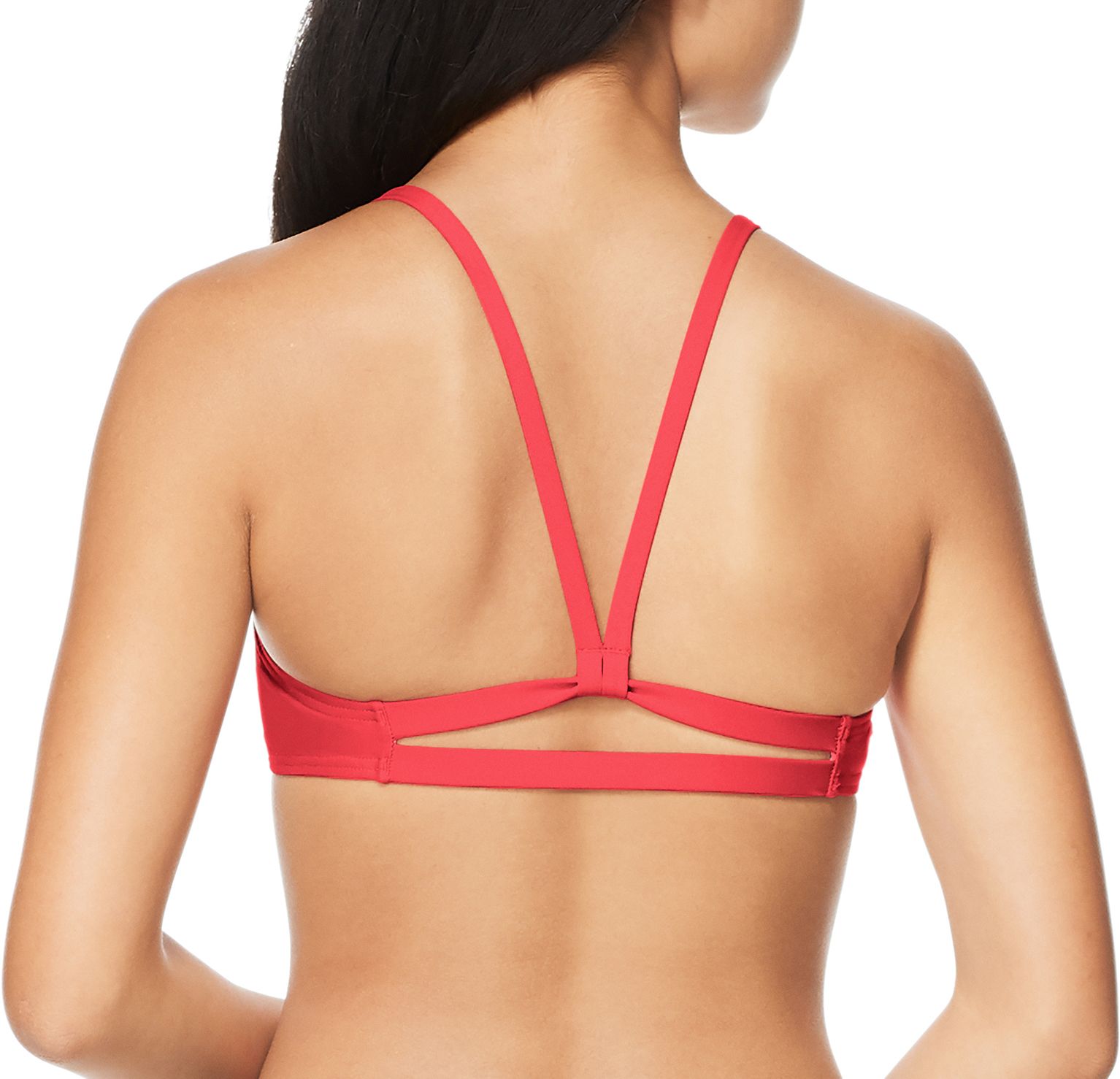 Speedo Women's Solid Strappy Fixed Back Bikini Top product image