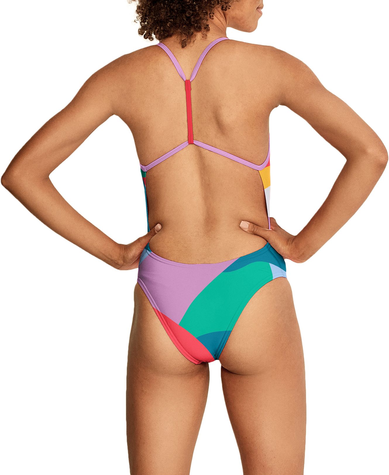 Speedo Women's Printed T-Back One-Piece Swimsuit product image