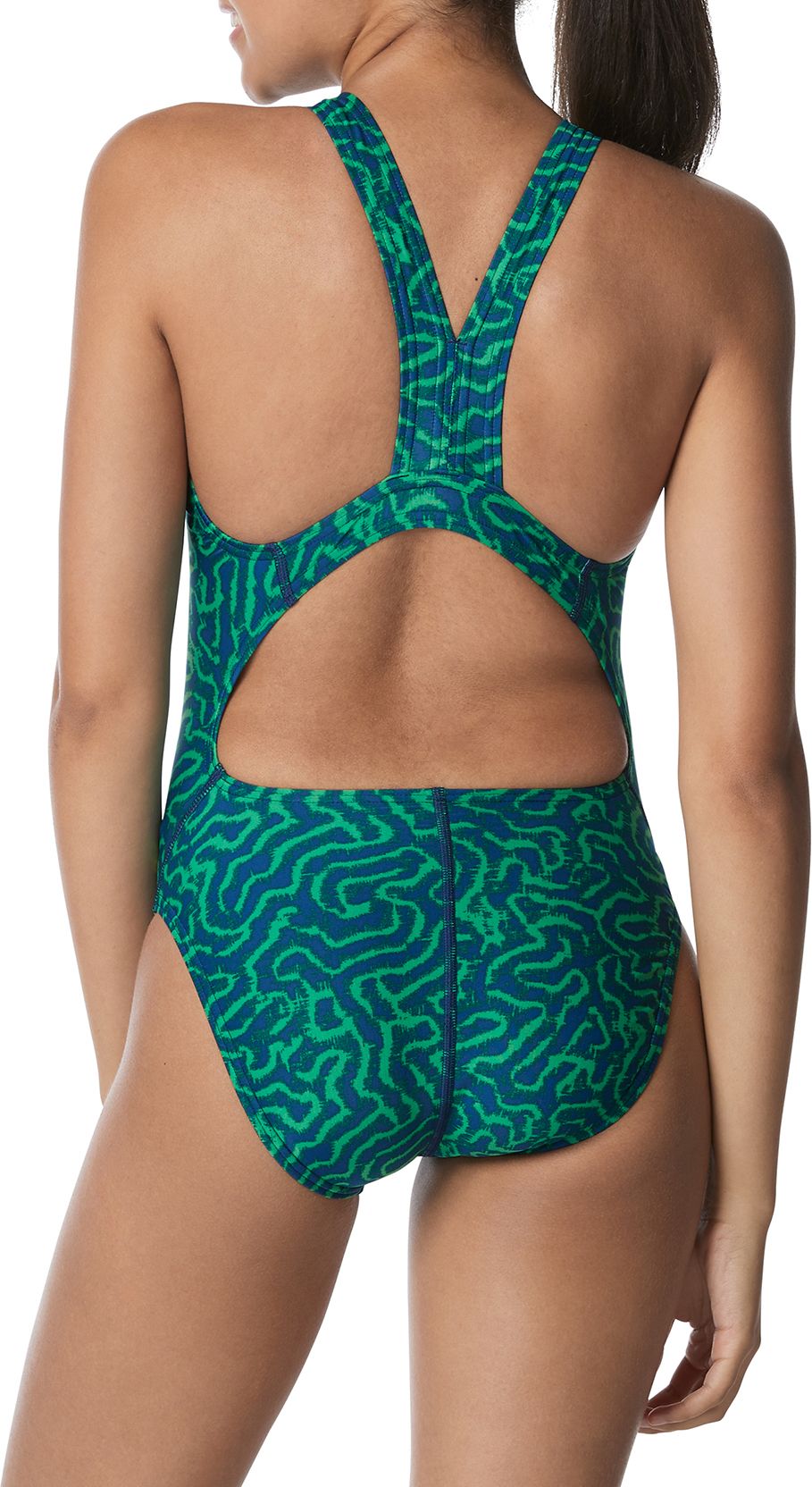 Speedo Women's Race Maze Super Pro One-Piece Swimsuit