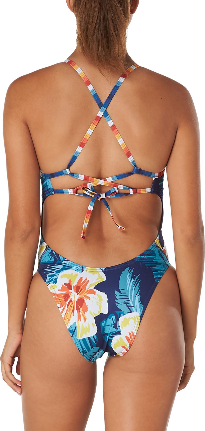 Speedo Women's Double Lace Back One-Piece Swimsuit product image