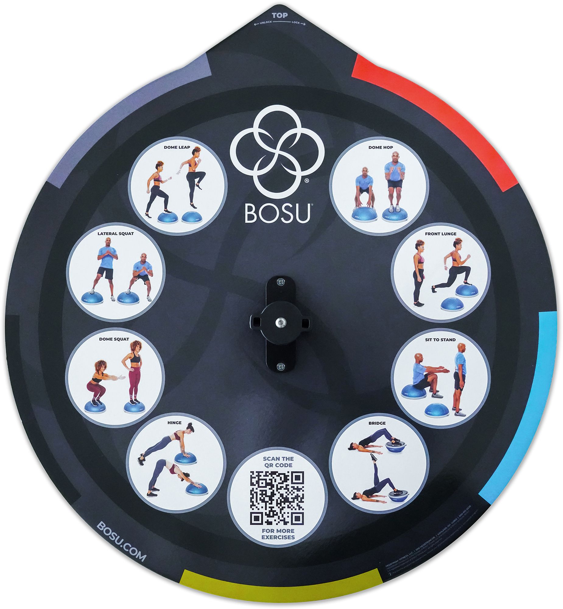 BOSU CorLok™ Balance Trainer with Wall Mount product image