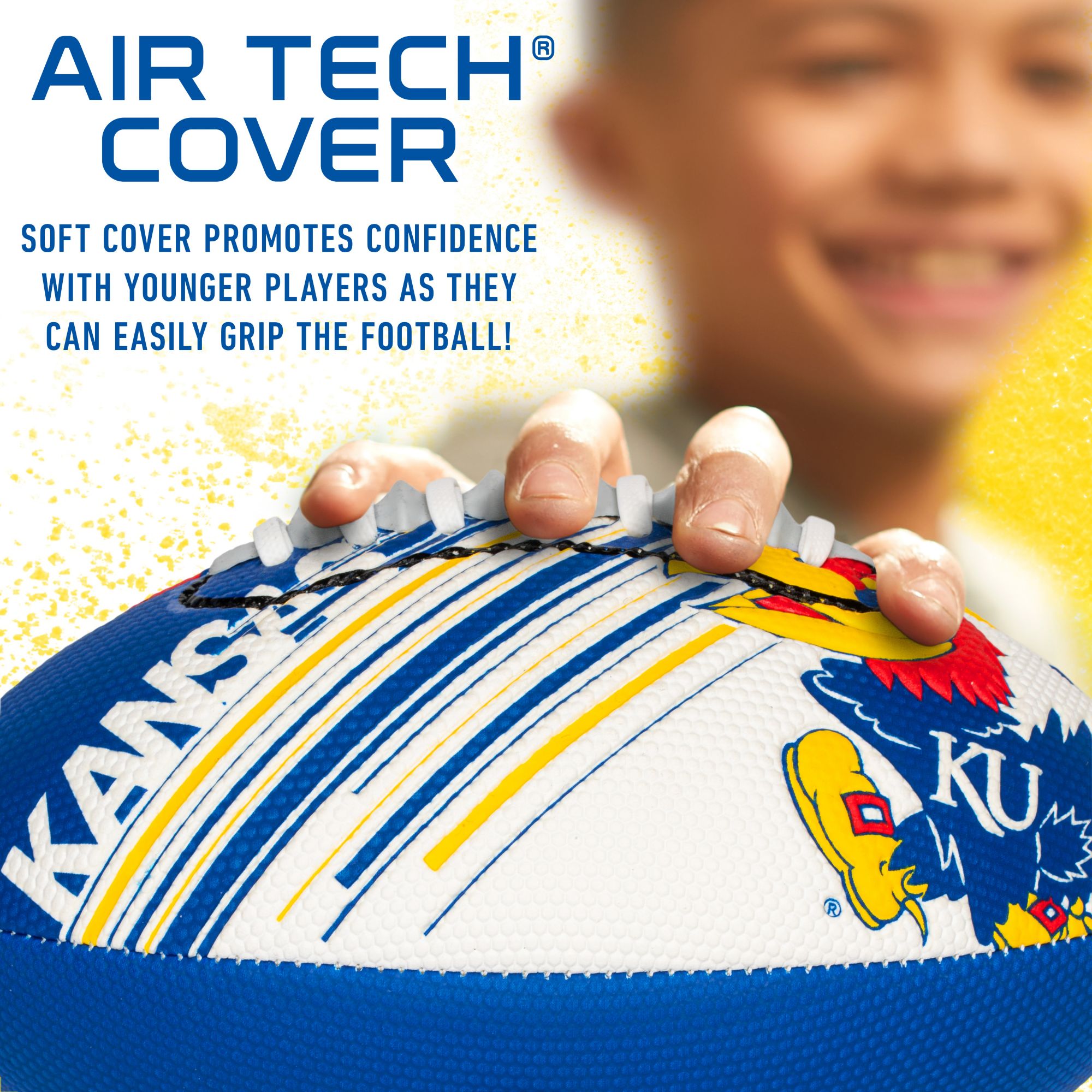 Franklin Kansas Jayhawks Airtech Mini Football product image