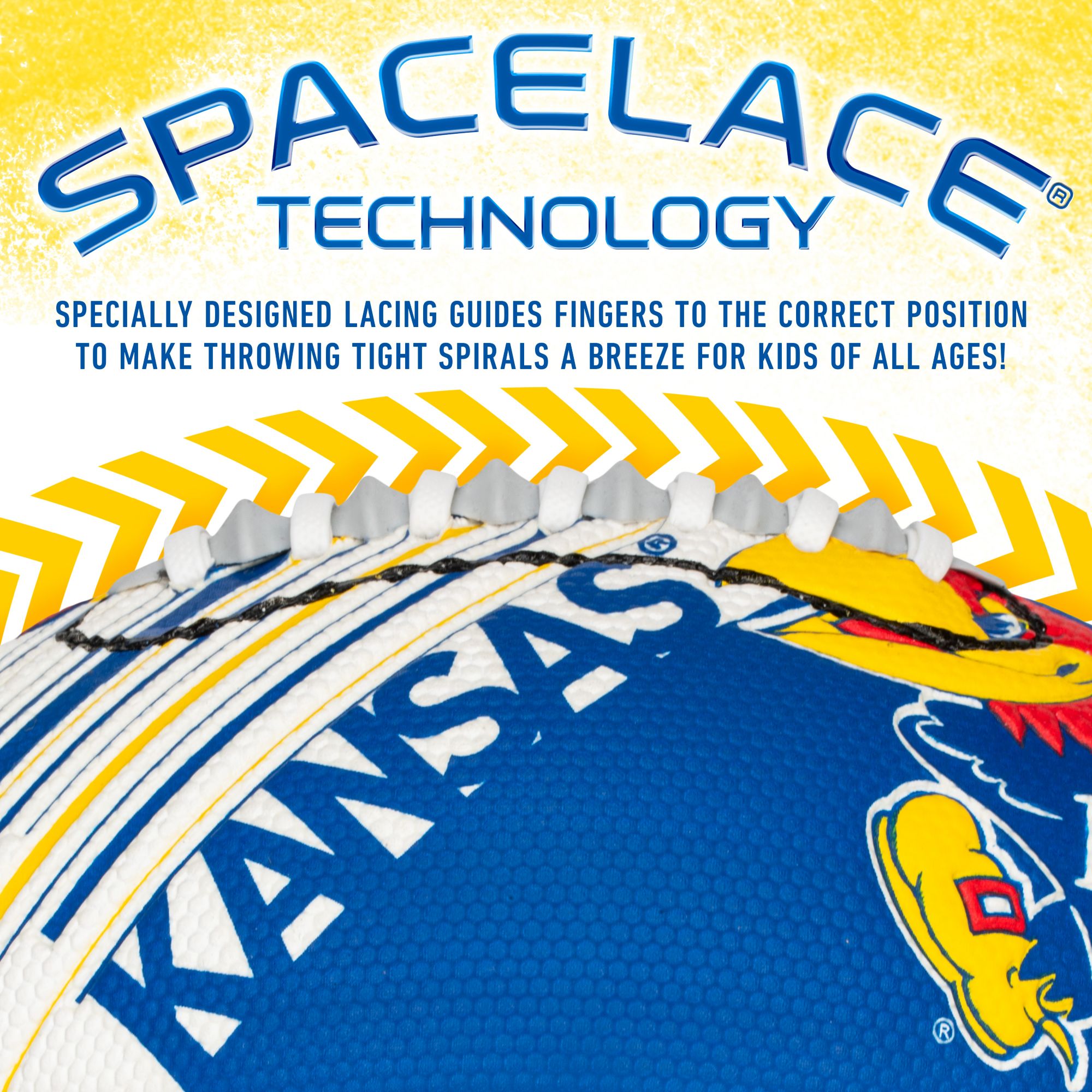 Franklin Kansas Jayhawks Airtech Mini Football product image