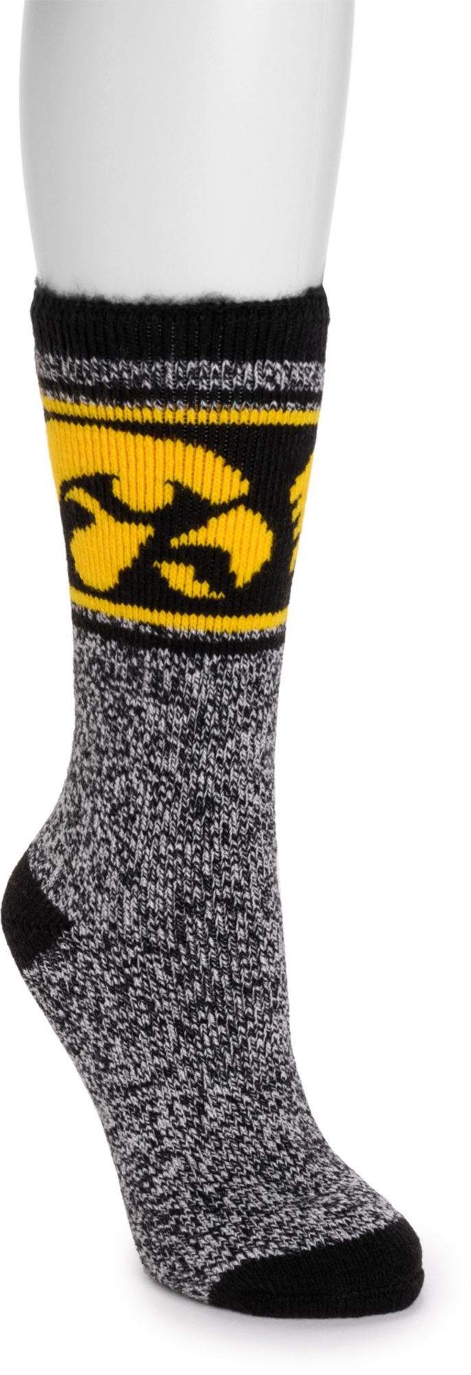 MUK LUKS Game Day Women's Iowa Hawkeyes Thermal Socks product image