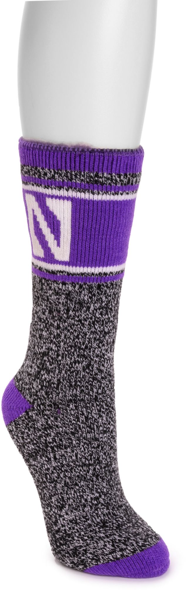 MUK LUKS Game Day Women's Northwestern Wildcats Thermal Socks product image