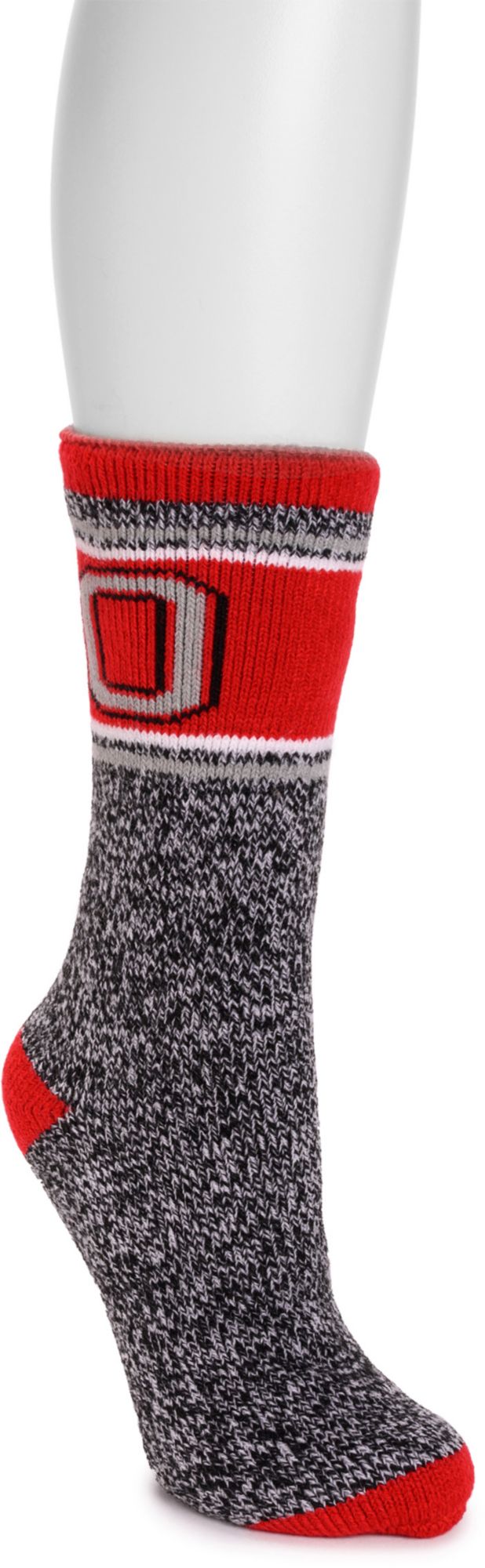 MUK LUKS Game Day Women's Ohio State Buckeyes Thermal Socks product image