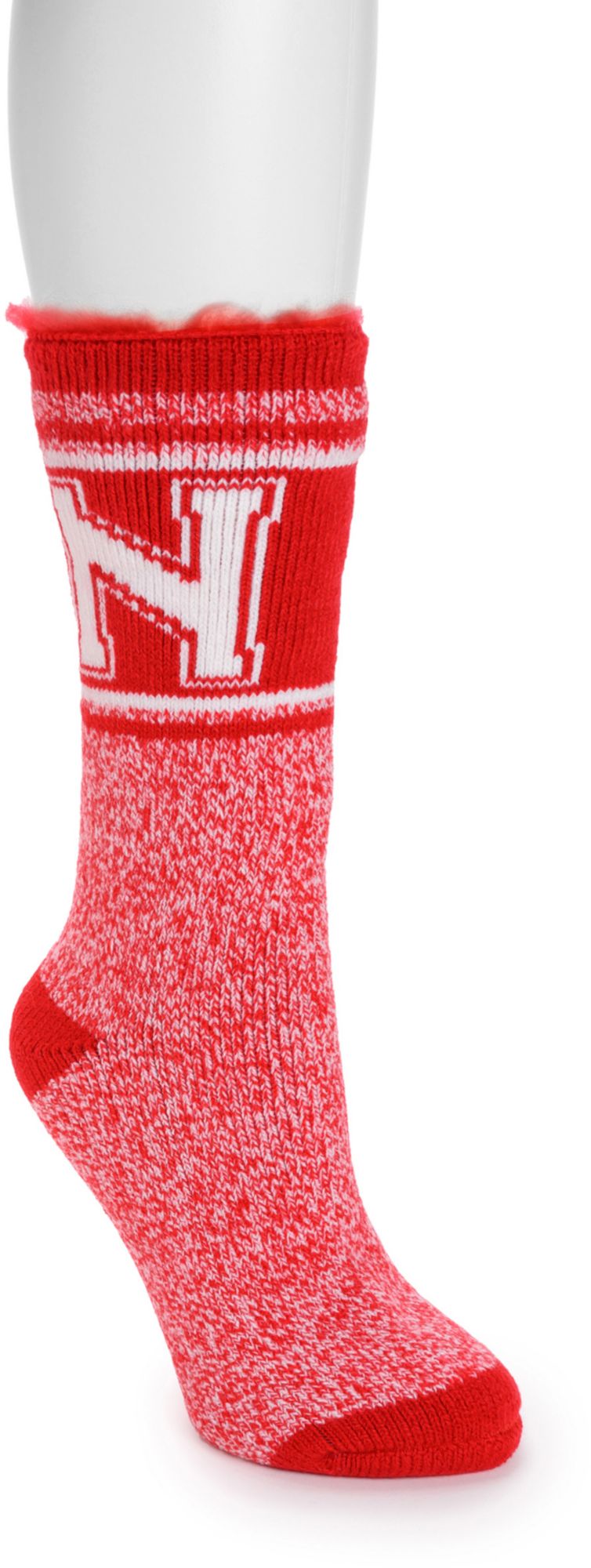 MUK LUKS Game Day Women's Nebraska Cornhuskers Thermal Socks product image