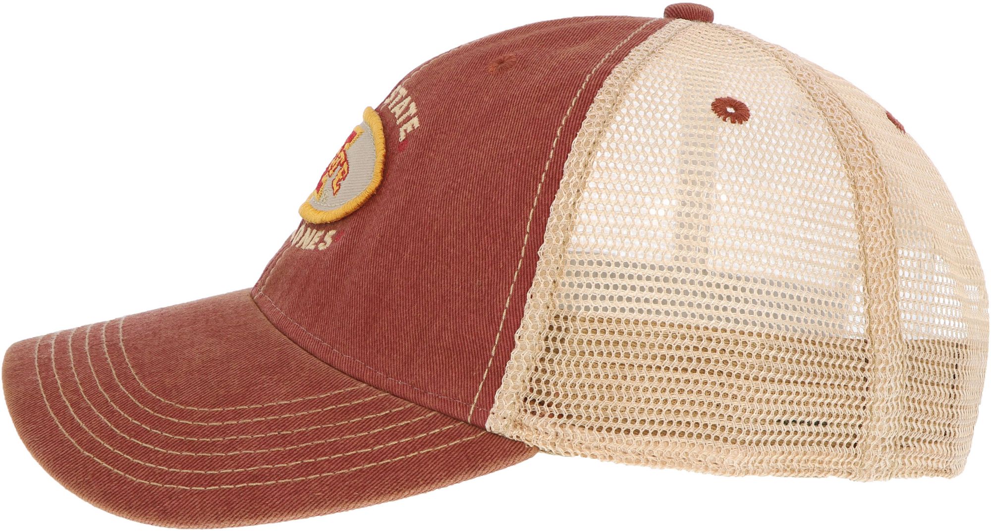 League-Legacy Men's Iowa State Cyclones Cardinal Old Favorite Adjustable Trucker Hat product image