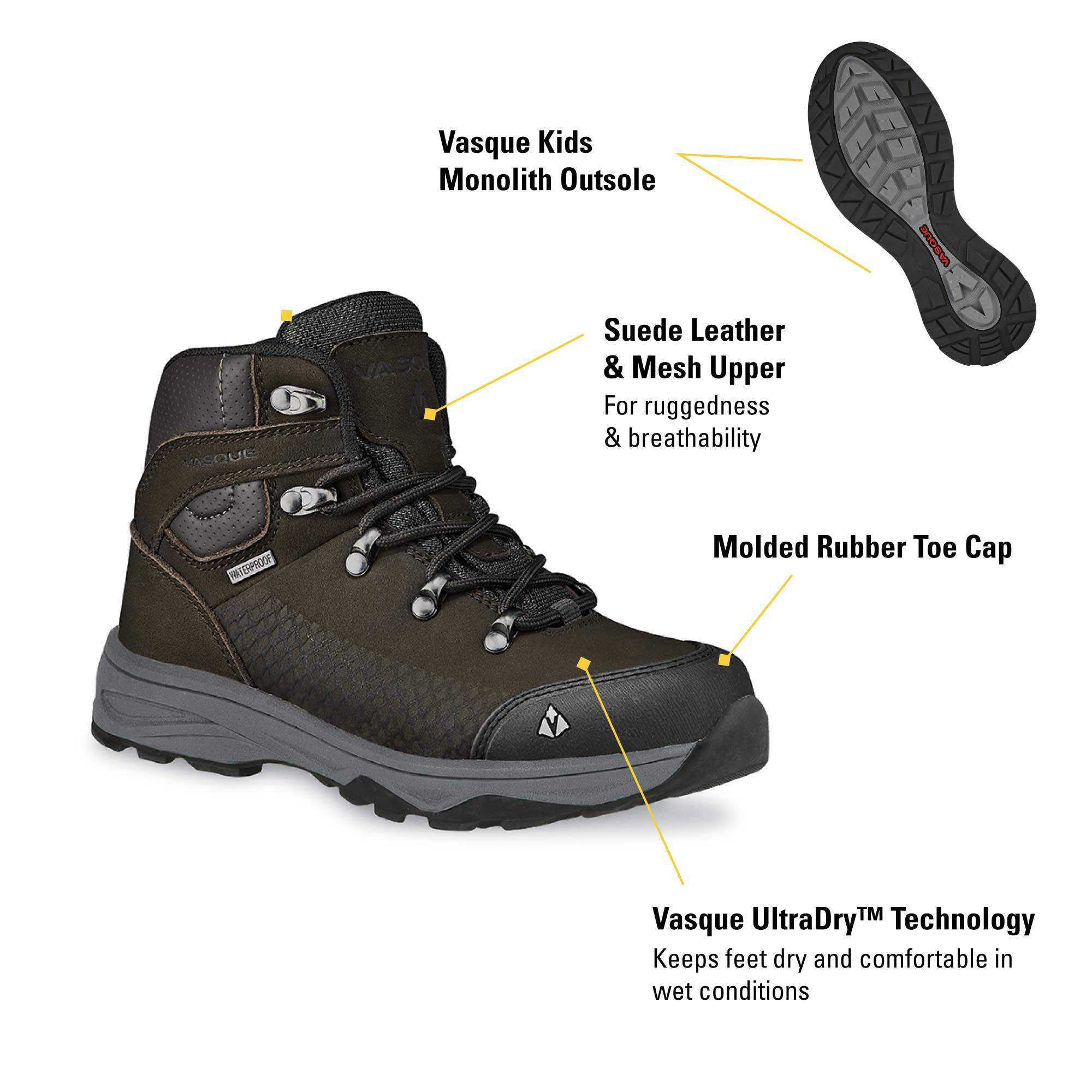 Vasque Youth St. Elias UltraDry Hiking Boots product image