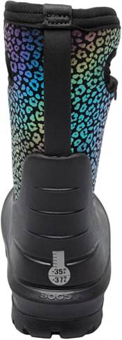 Bogs Kids' Neo Classic Rainbow Leopard Waterproof Winter Boots product image