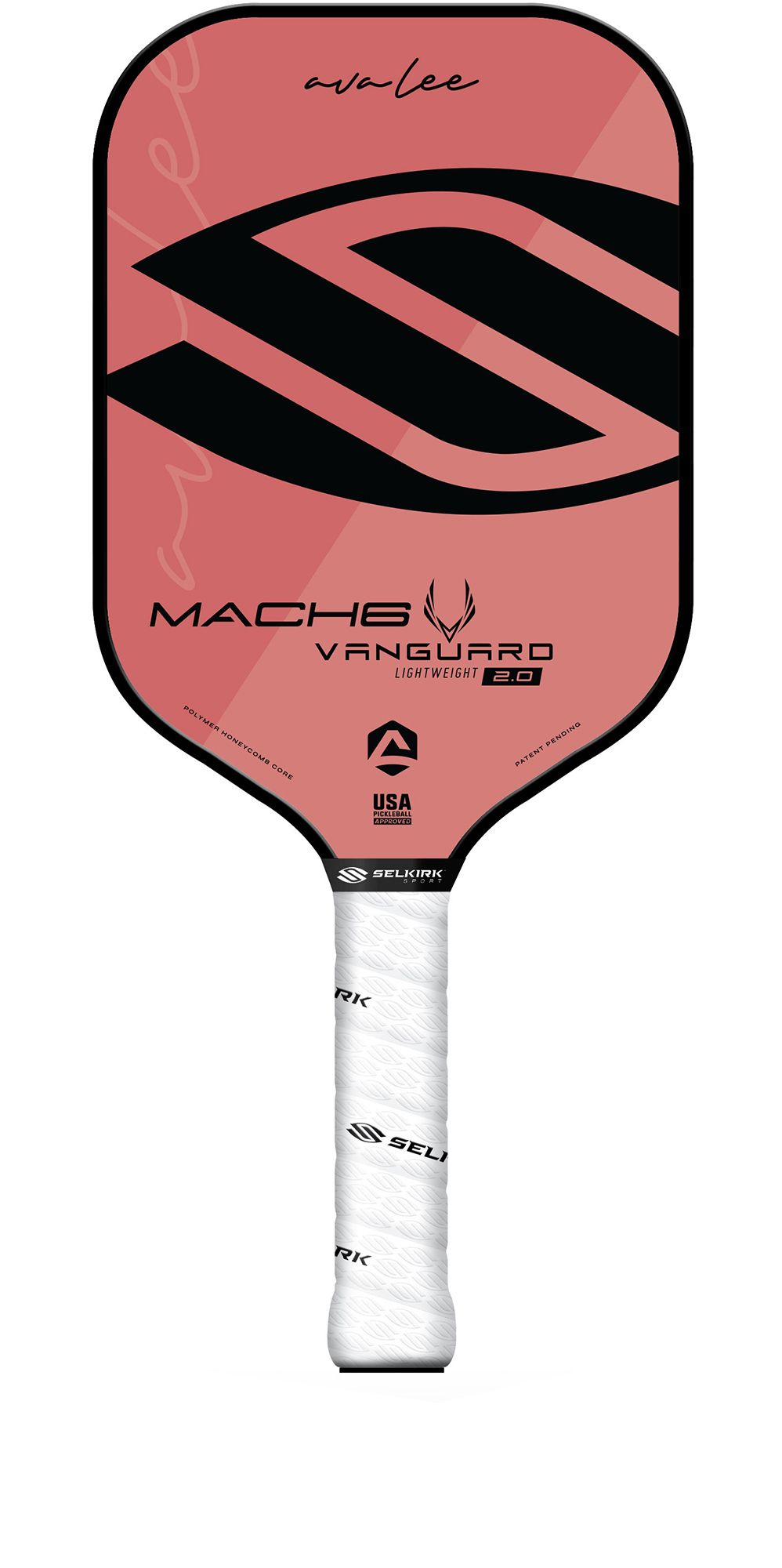 Selkirk VANGUARD 2.0 x AvaLee Mach6 Lightweight Pickleball Paddle