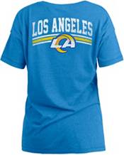 New Era Women's Los Angeles Rams Relaxed Back Blue T-Shirt product image