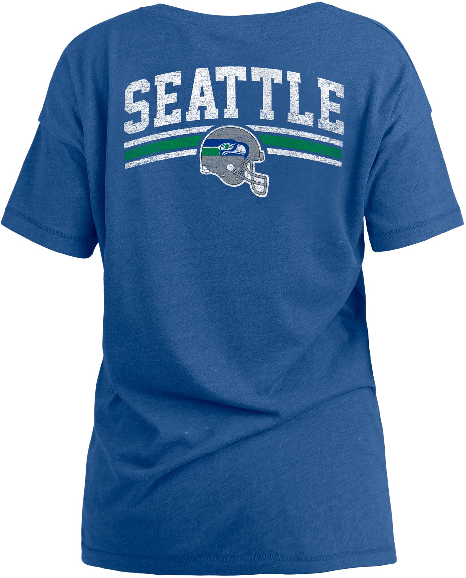 New Era Women's Seattle Seahawks Relaxed Back Royal T-Shirt product image