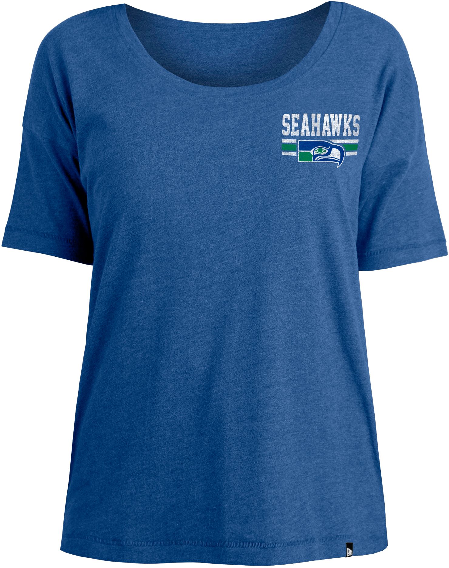 New Era Women's Seattle Seahawks Relaxed Back Royal T-Shirt product image