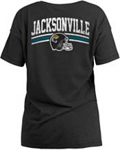 New Era Women's Jacksonville Jaguars Relaxed Back Black T-Shirt product image