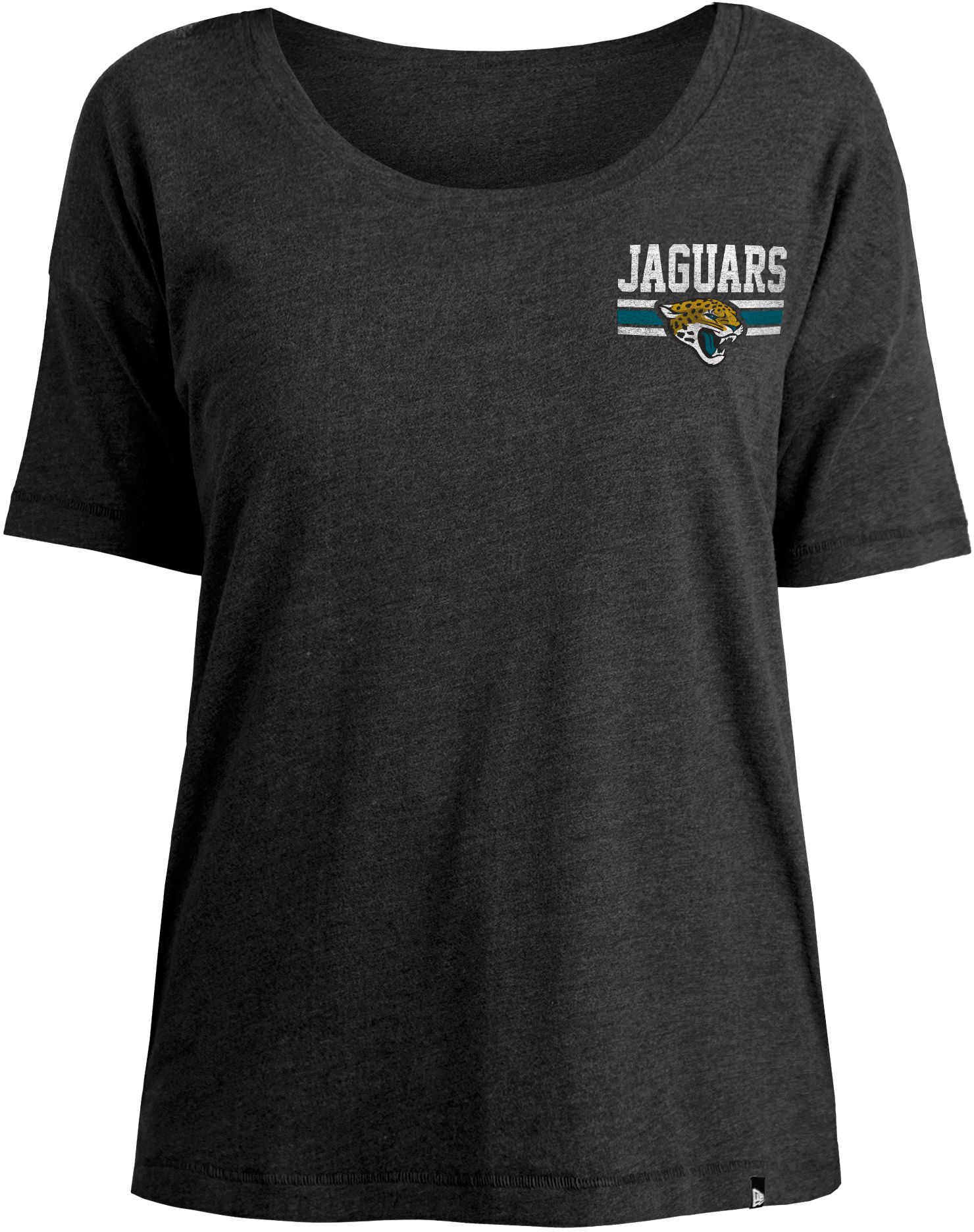 New Era Women's Jacksonville Jaguars Relaxed Back Black T-Shirt product image